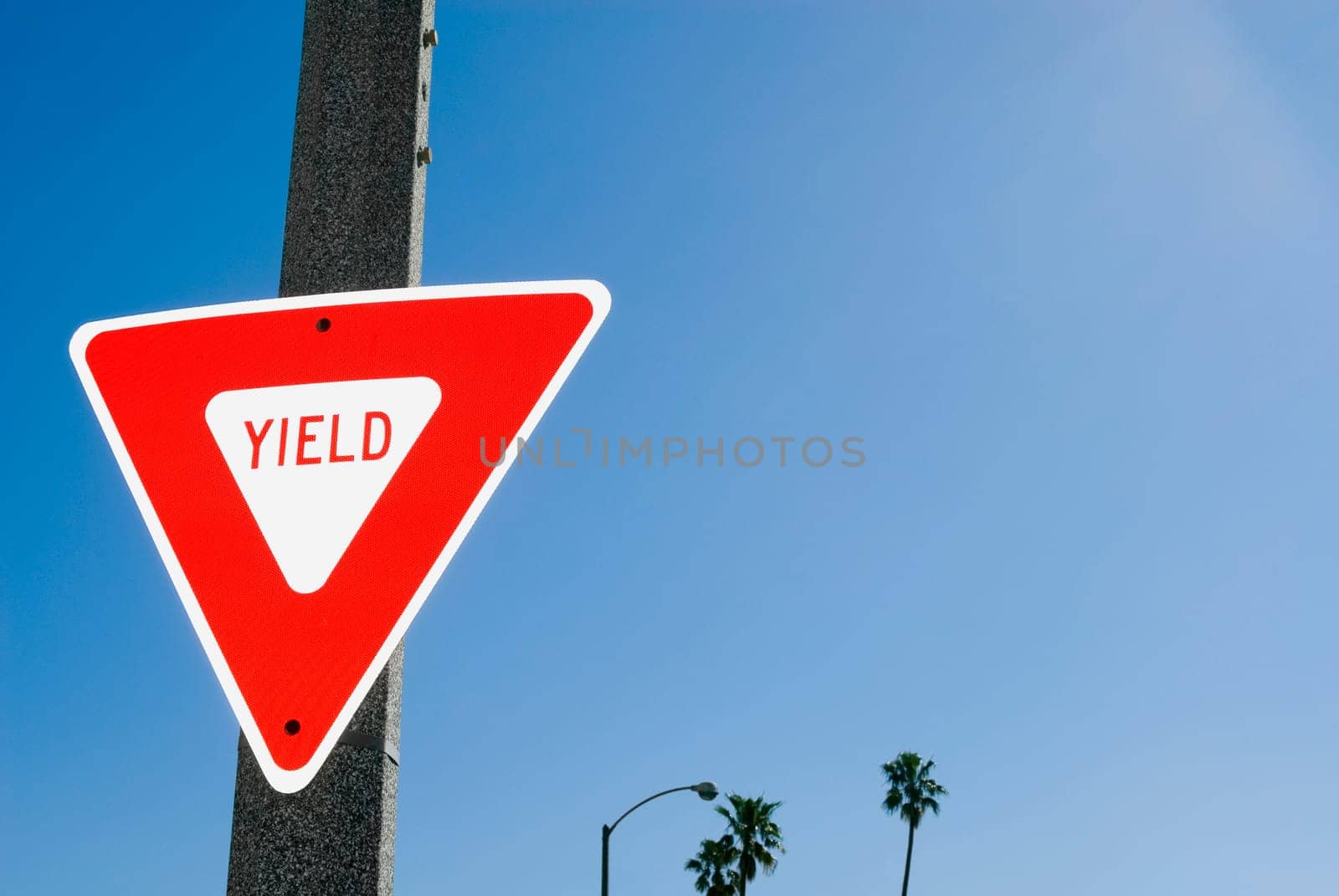 Yield sign