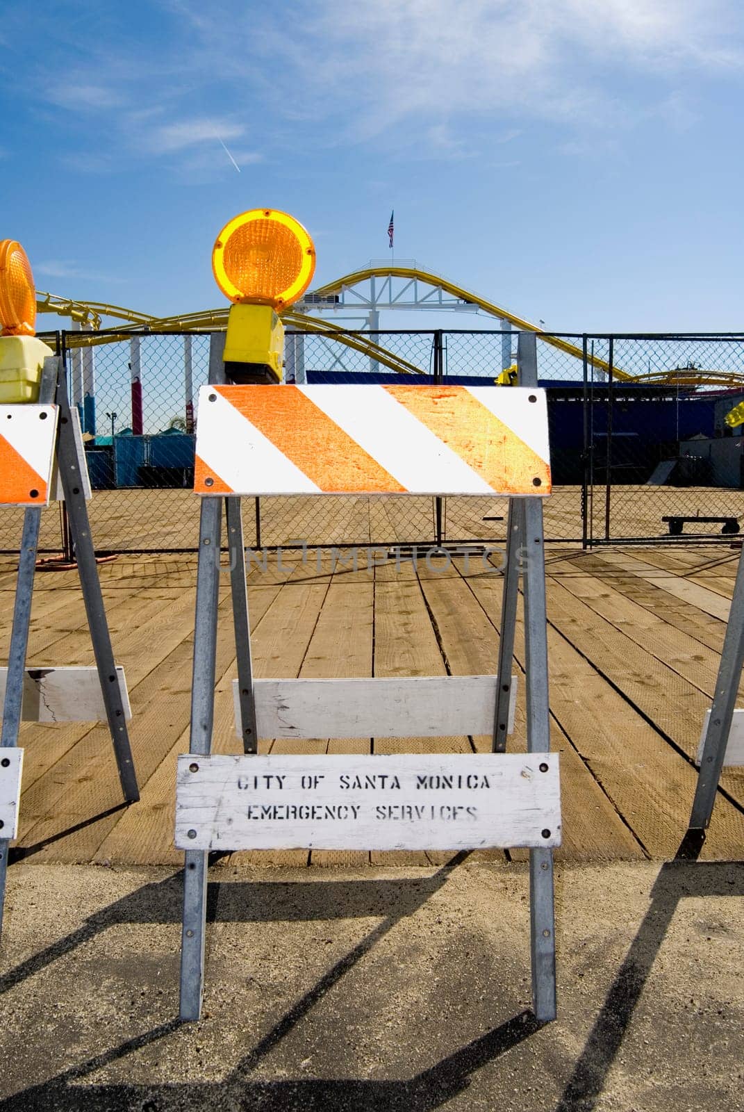 City of Los Angeles Emergency Services sign