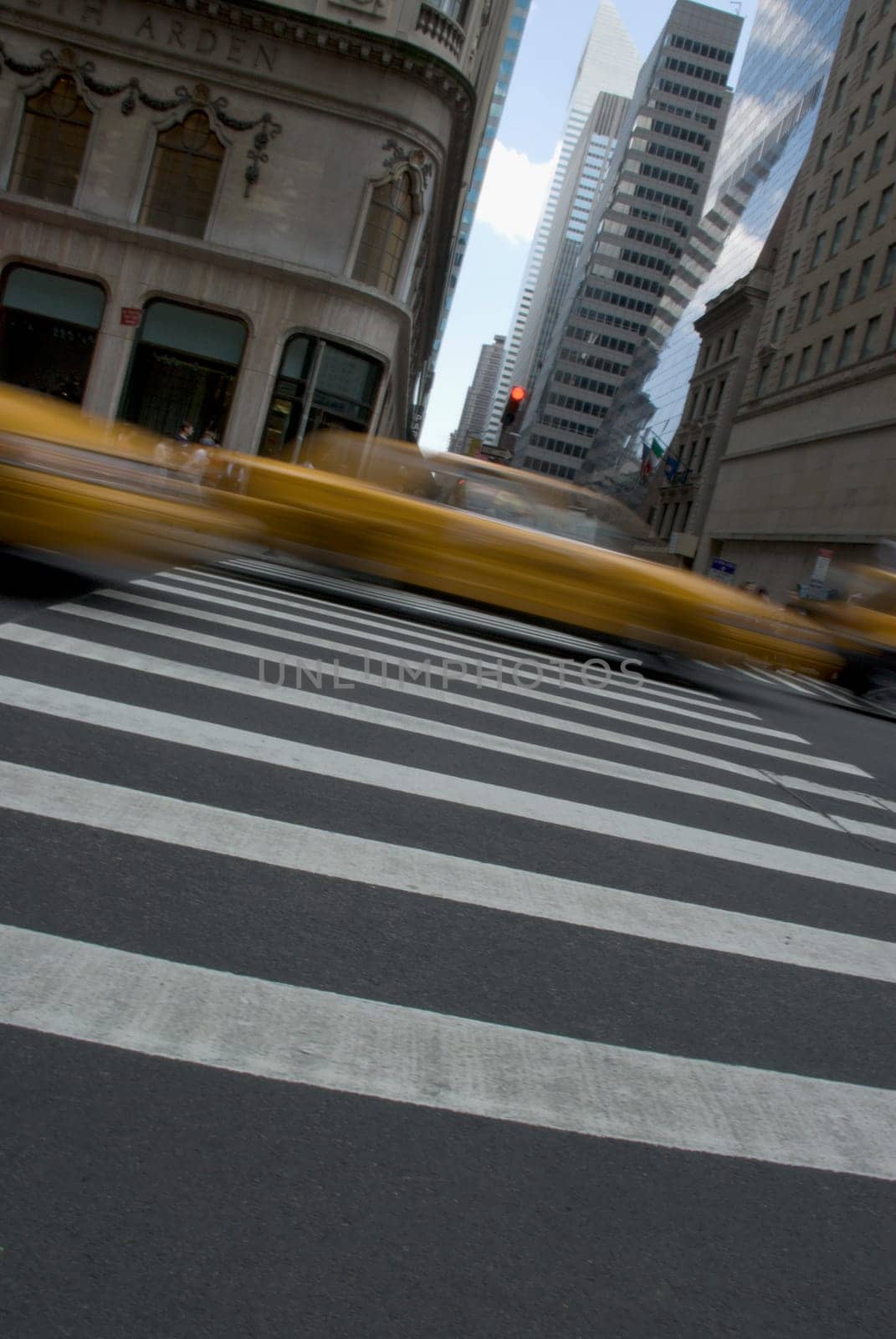 Cars moving on the road