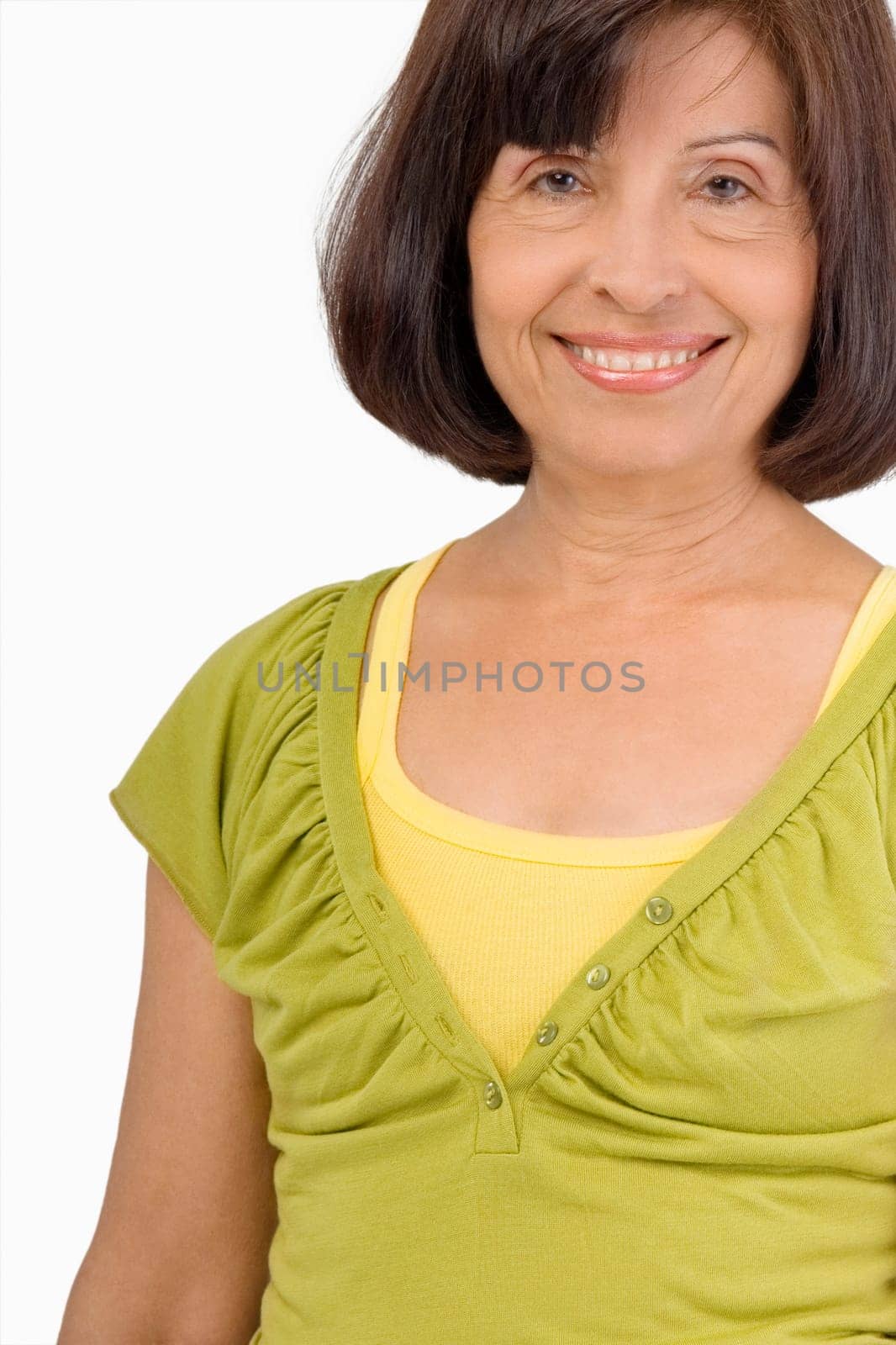 Portrait of a senior woman smiling