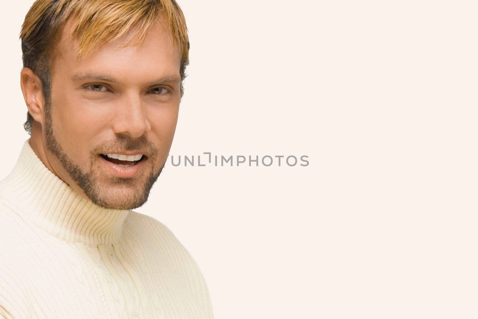 Portrait of a mid adult man smiling