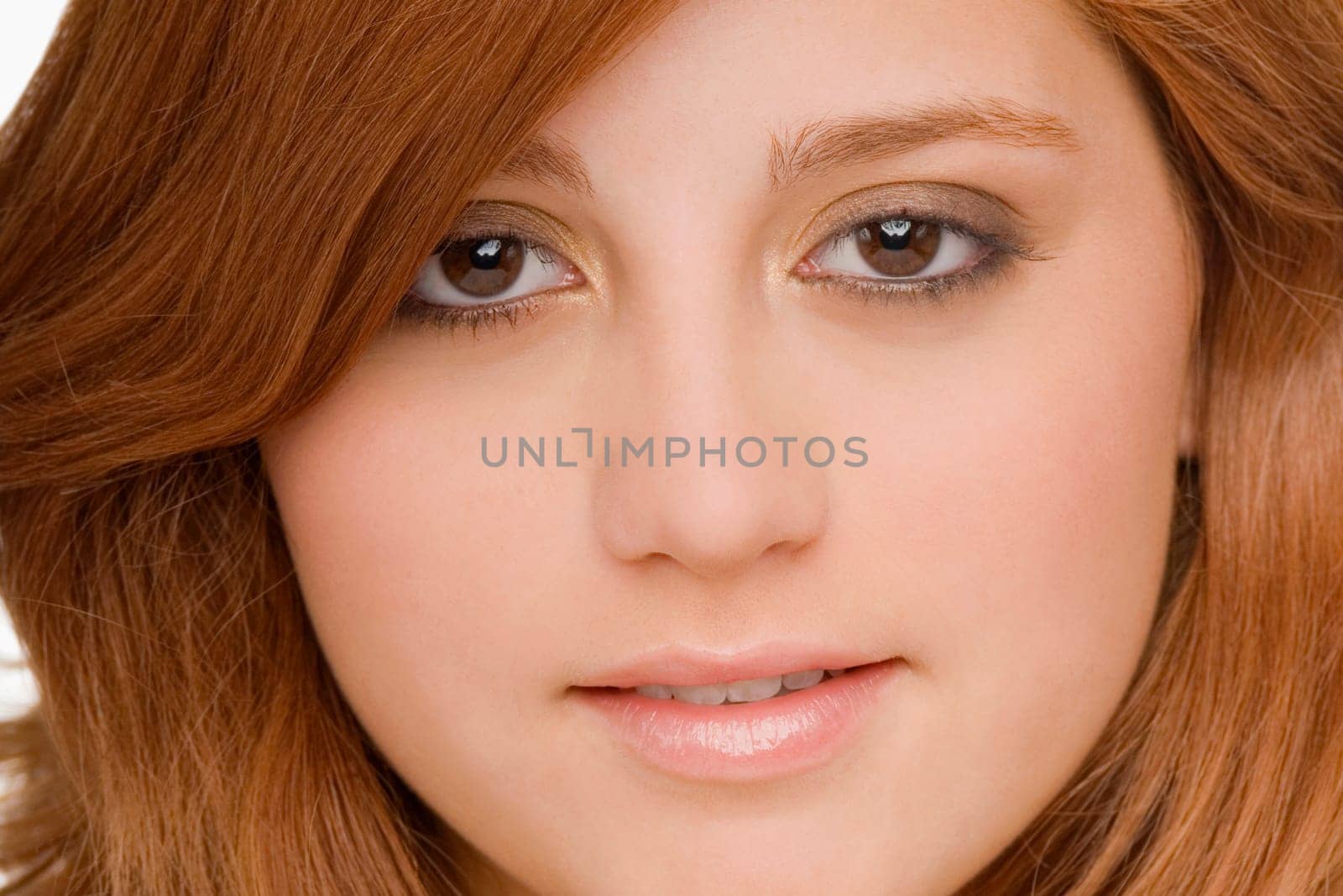 Portrait of a young woman smiling