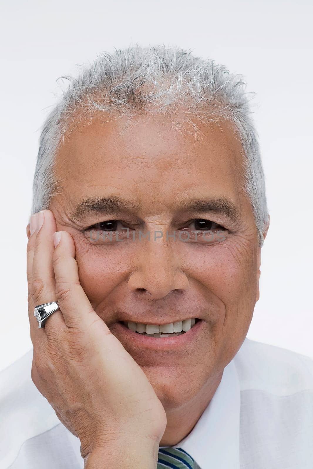 Portrait of a businessman smiling