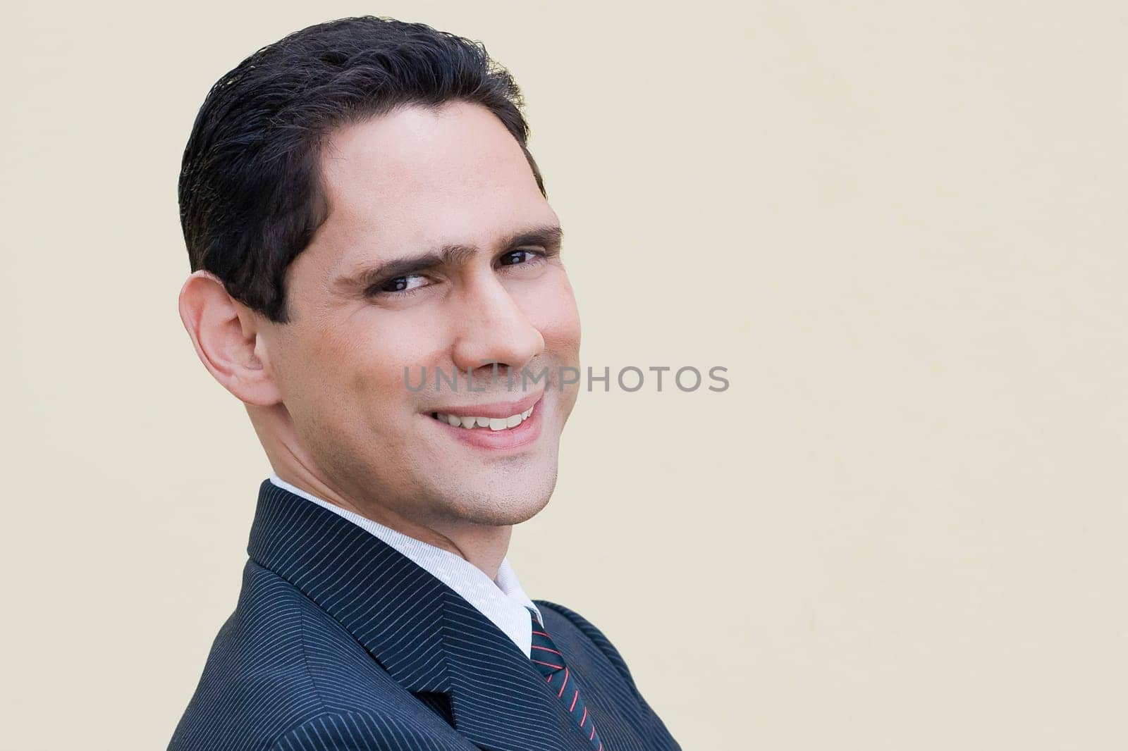Portrait of a businessman smiling