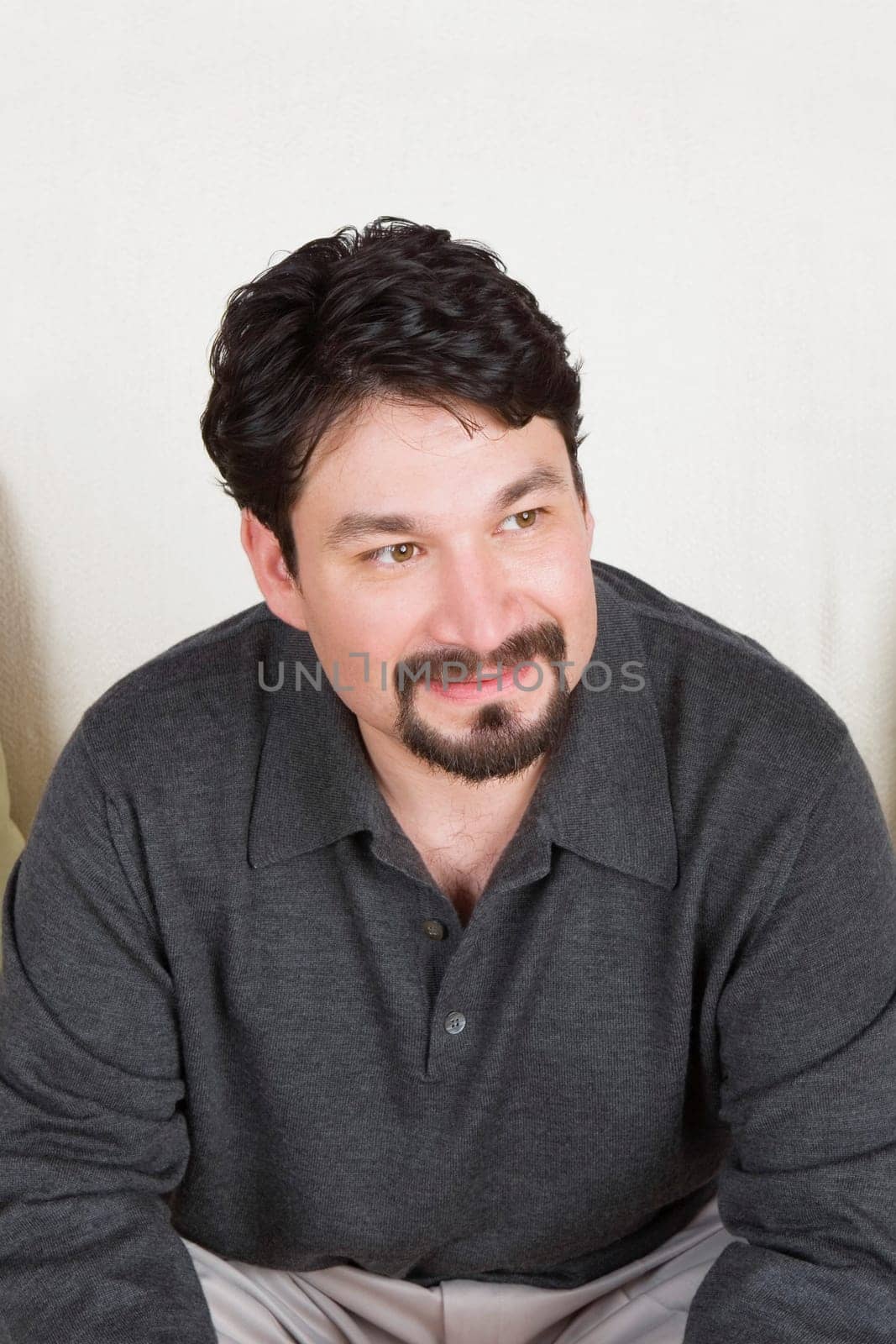 Close-up of a mid adult man thinking