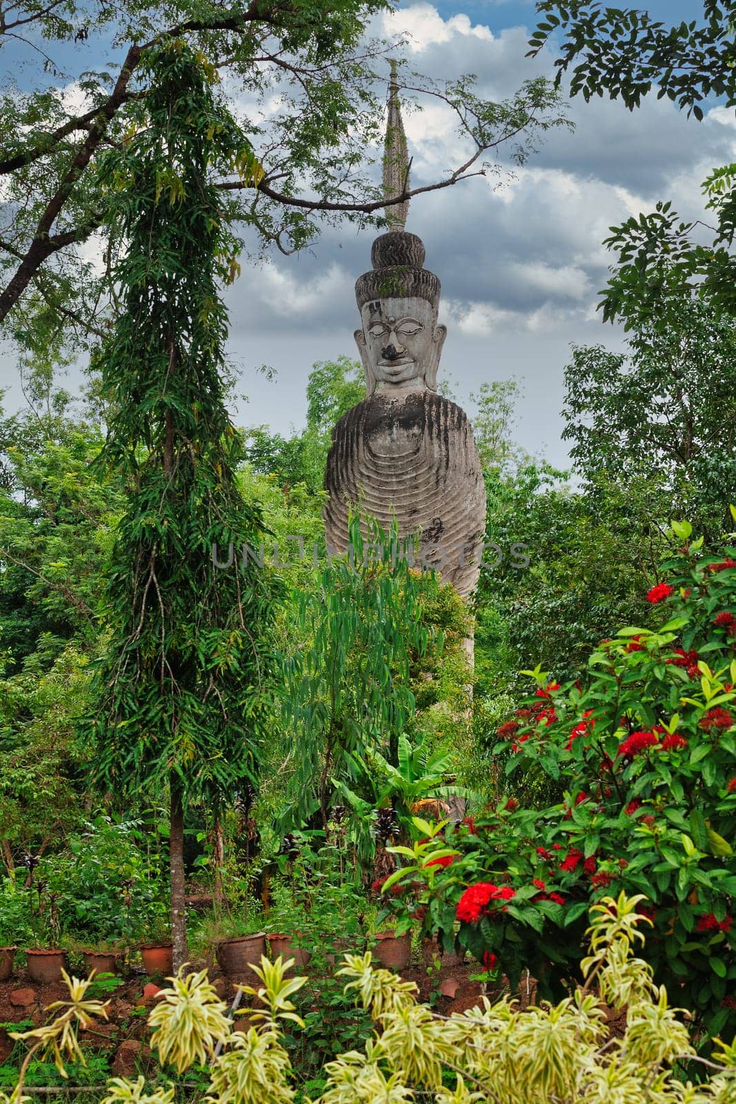Buddhist Figurine, outdoor sculpture of asian culture