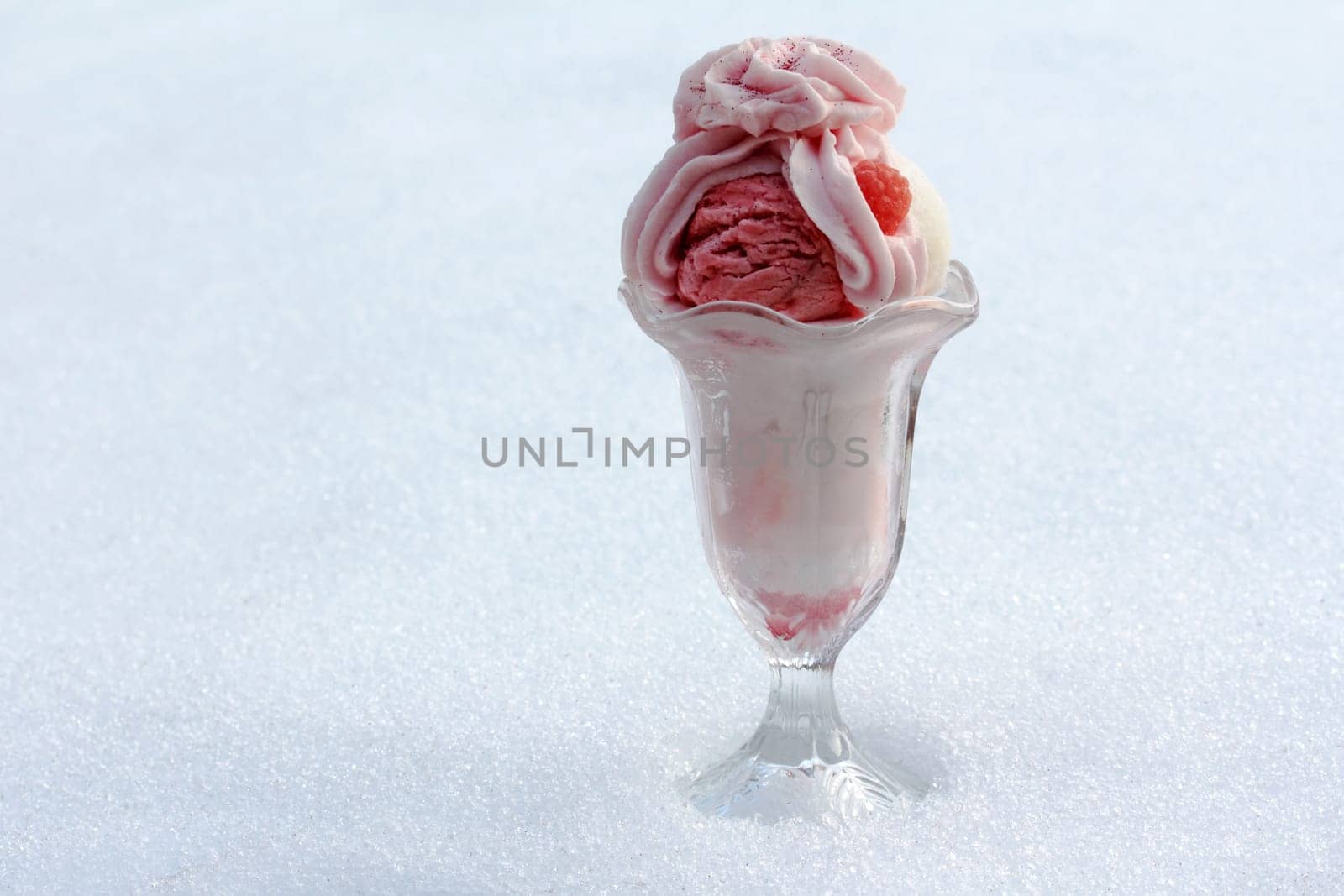 A wonderfully cold ice cream to cool down