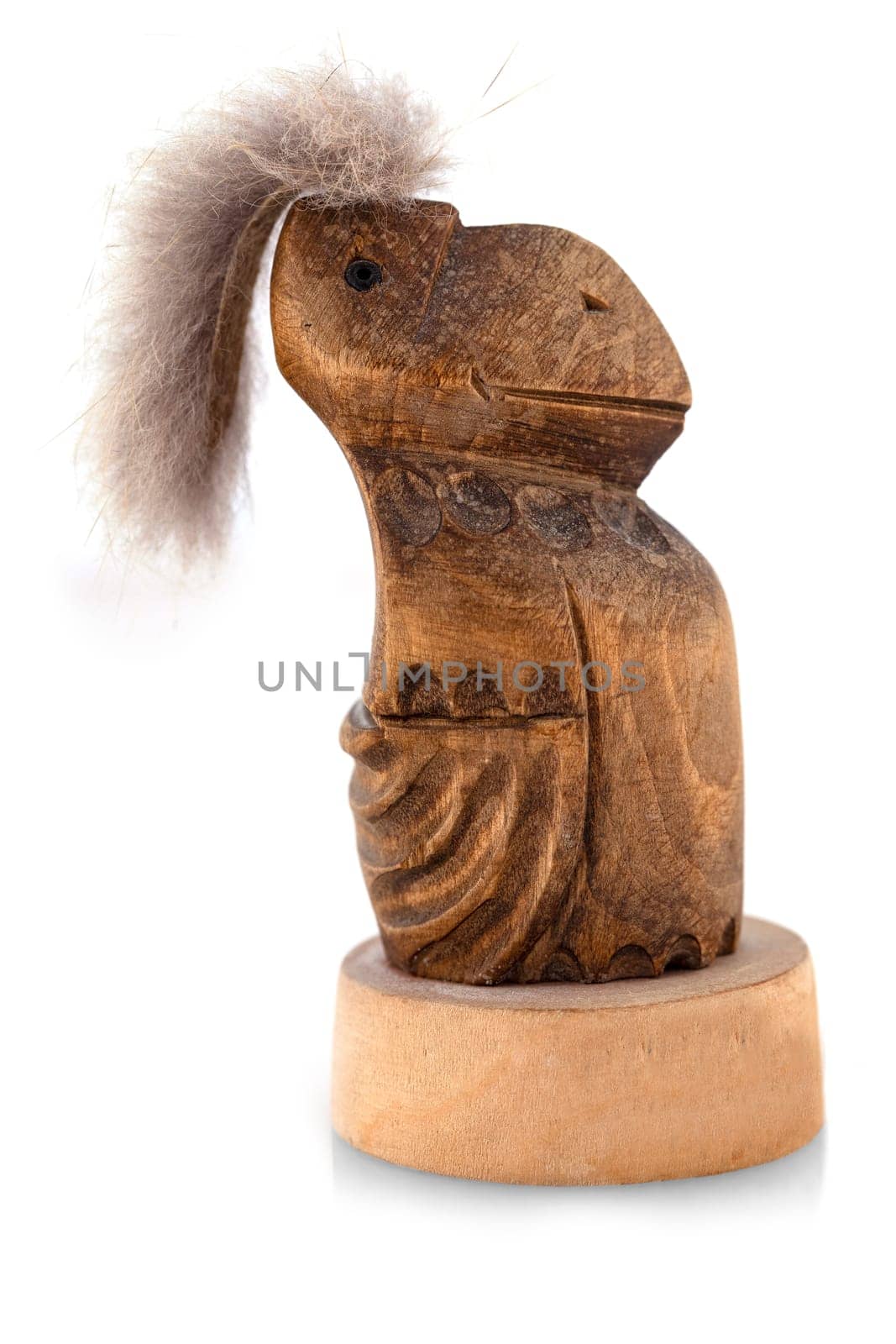 Souvenir Wooden Kamchatka Kutkh aboriginal religious rites