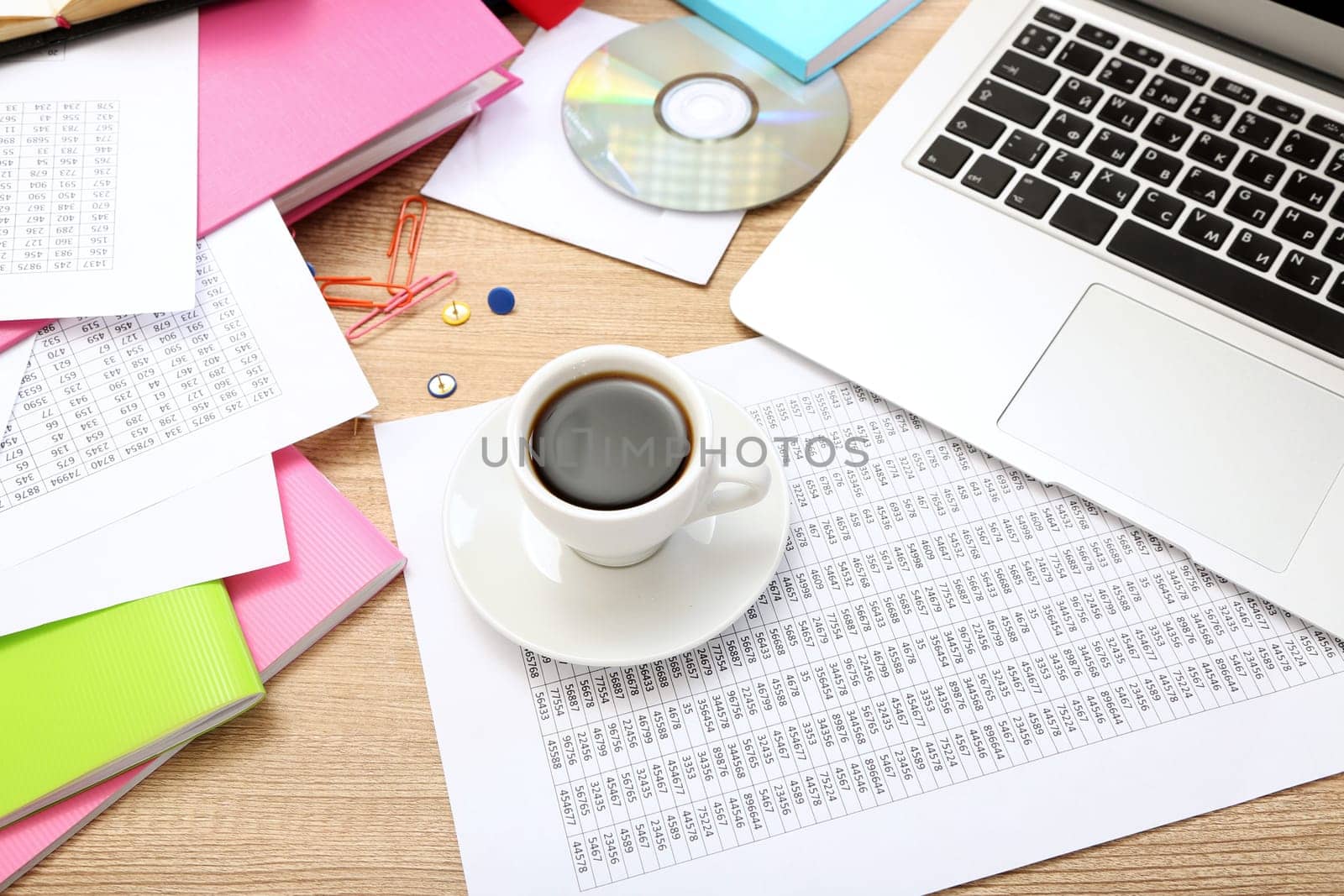 a color work space disposition