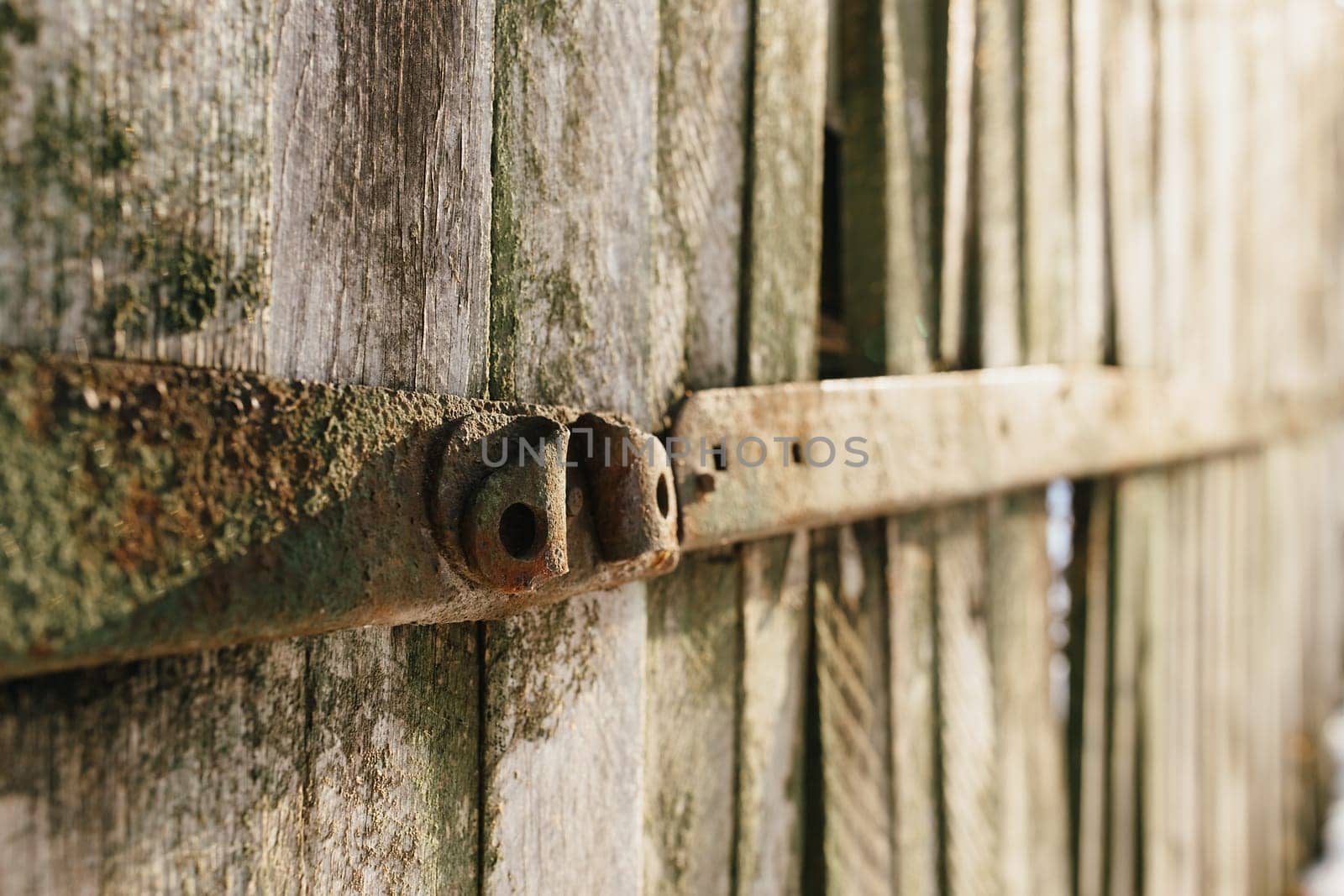 Old wooden fence background. Old boards texture. High quality photo