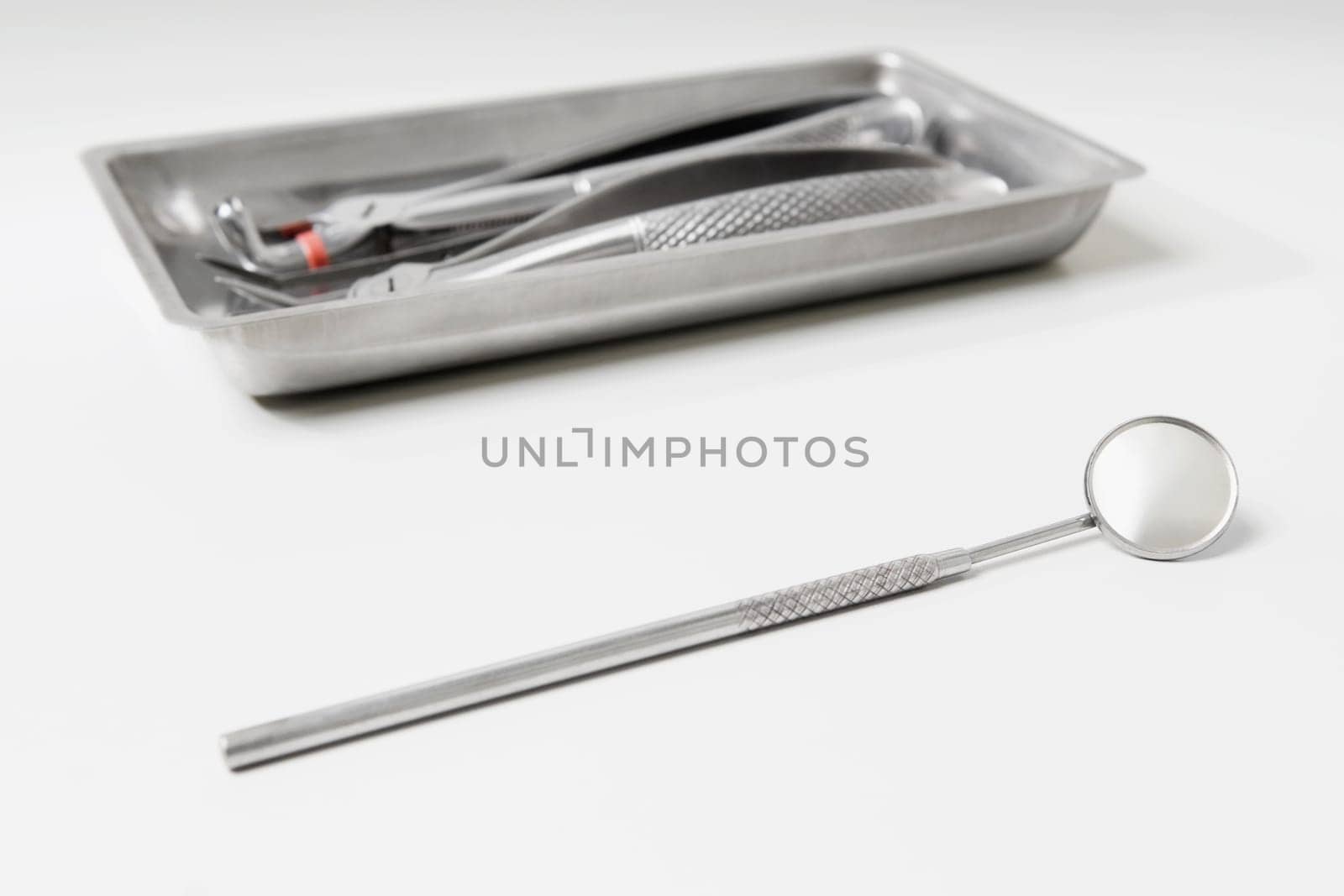 Close_up of dental equipments