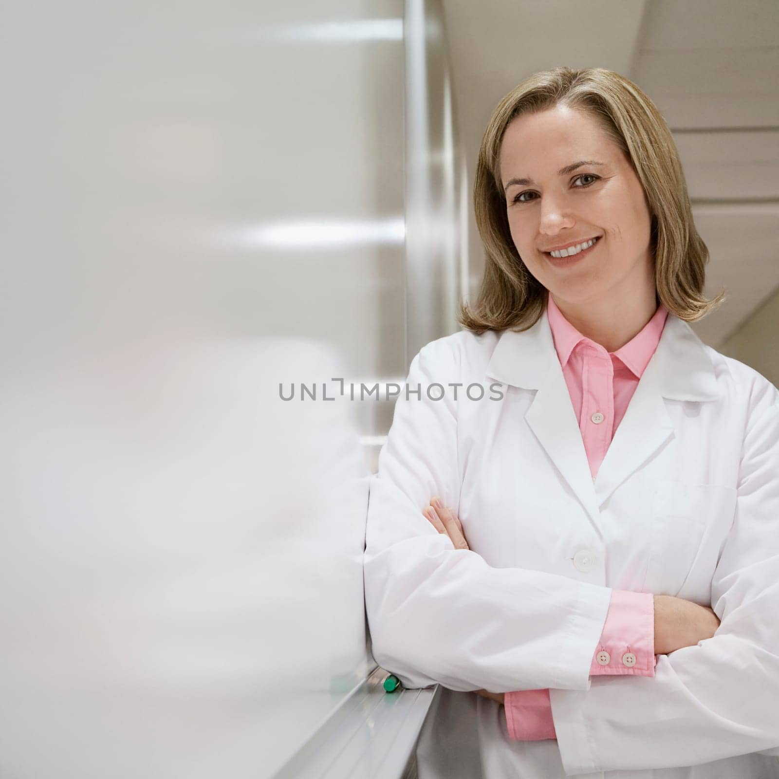 Portrait of a female doctor smiling