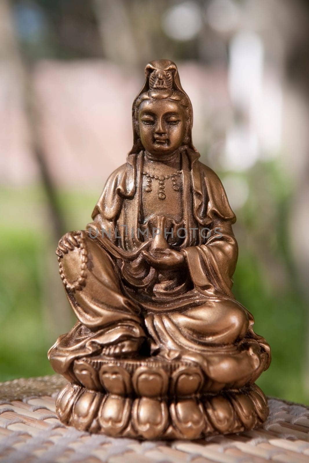 Close_up of a statue
