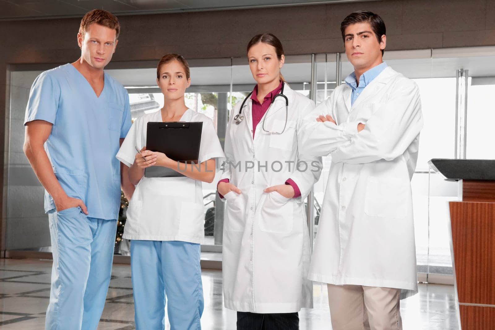 Doctors standing together