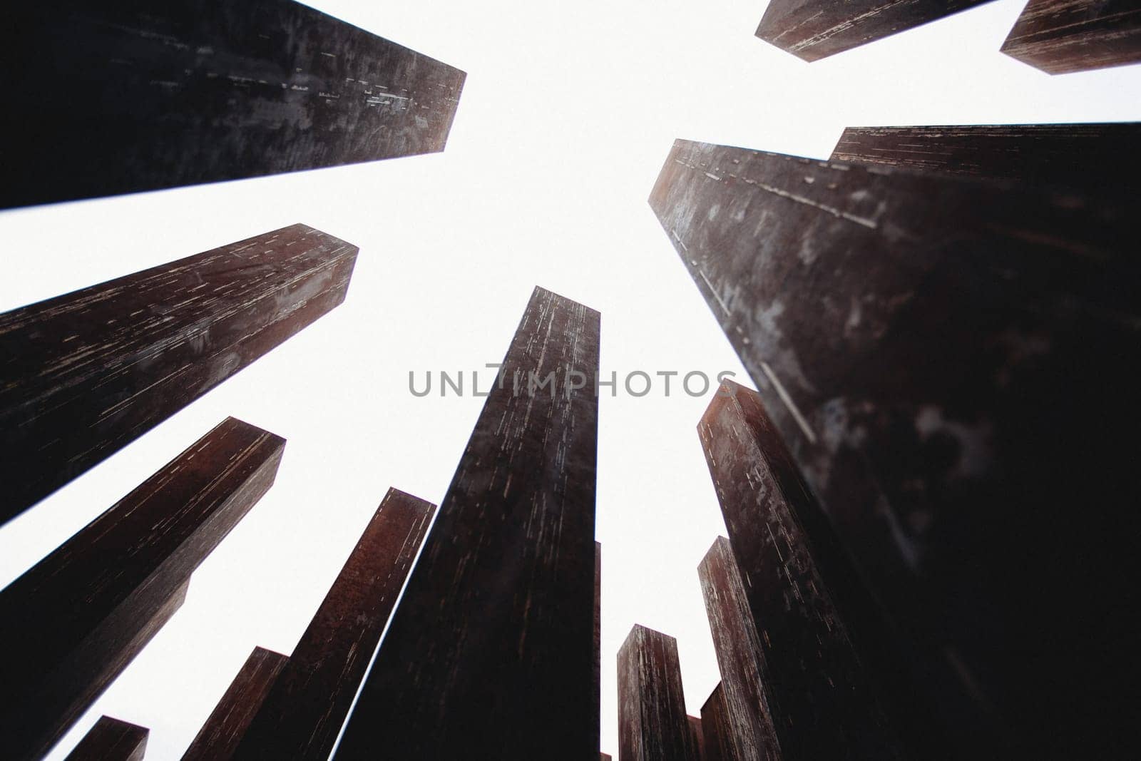 Budapest Revolution Monument. Metallic urban art memorial . High quality photo