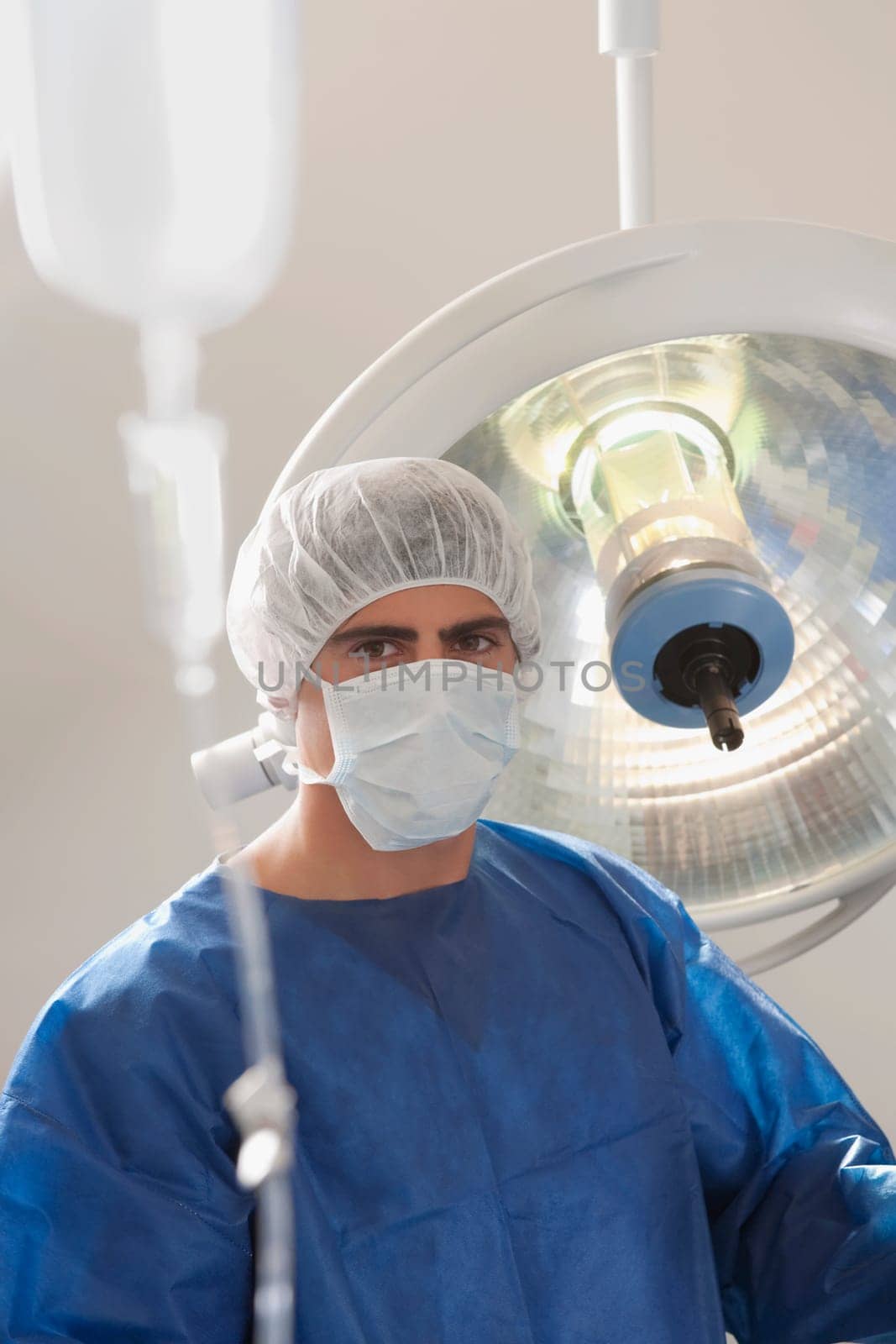 Surgeon in an operating room