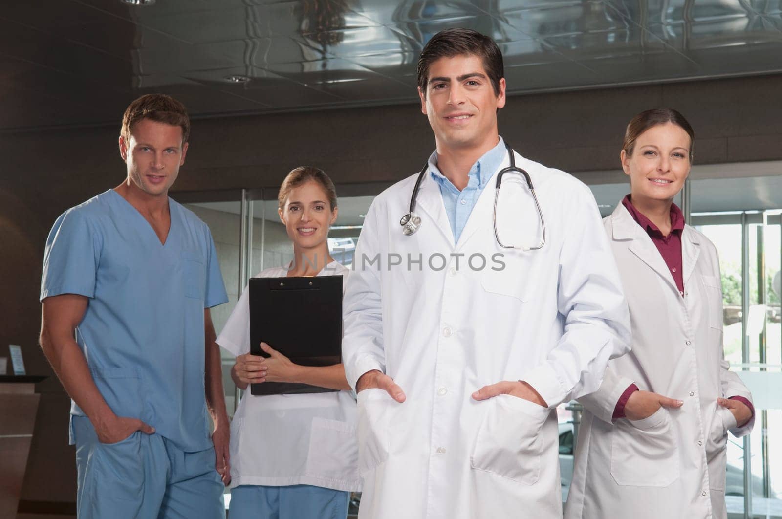 Portrait of doctors and nurses