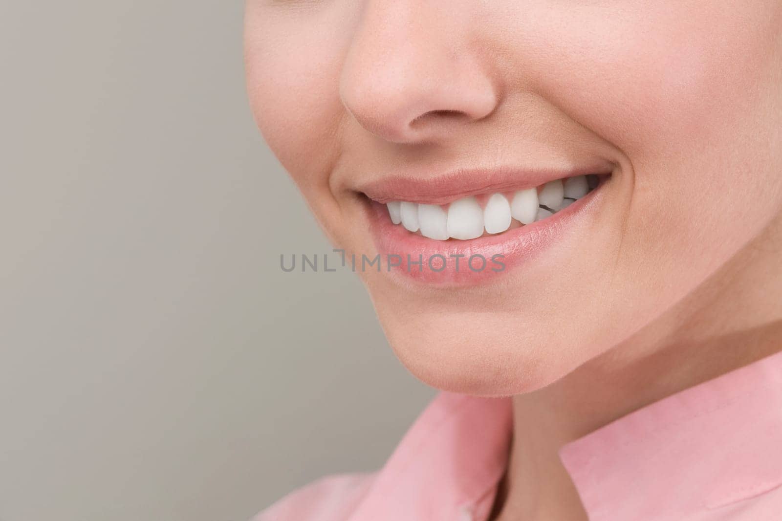 Close_up of a woman smiling