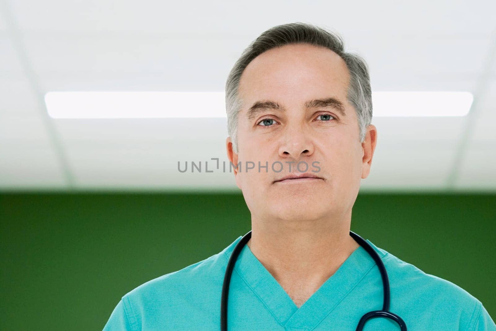 Portrait of a surgeon smiling
