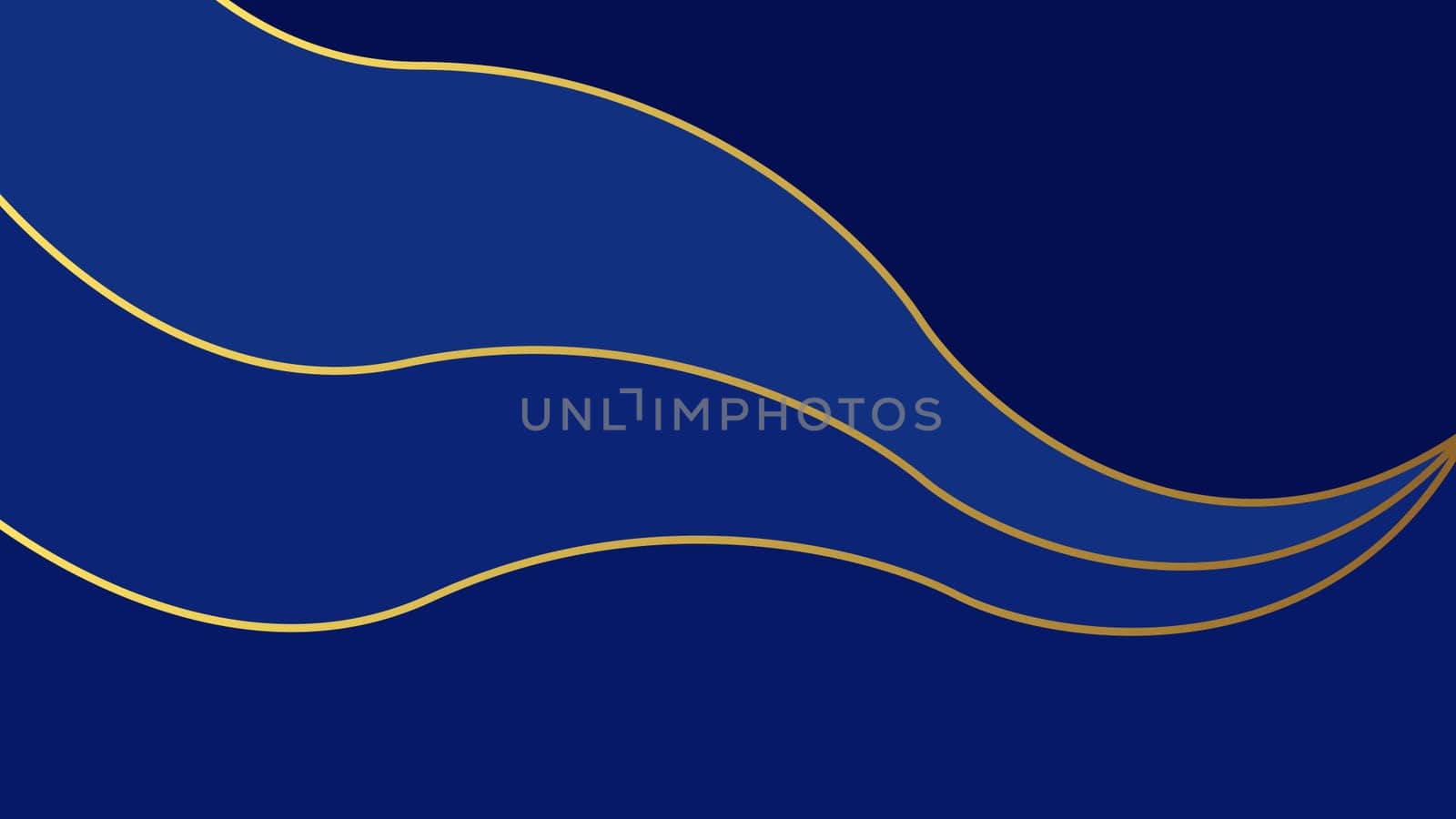 Luxury Blue Paper Cut Background for Poster, Flyer, Vector, Cover Design, Book, CD, Banner and Website Advertising