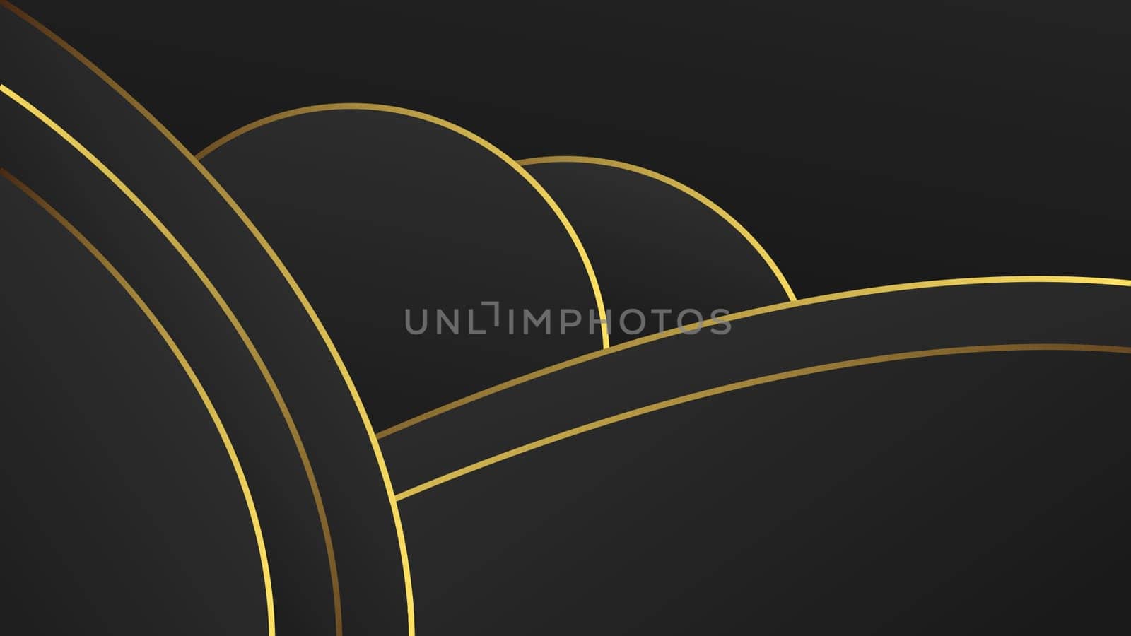 Abstract Black Gold Luxury Background can be used in Cover Design, Book, Banner, Poster, CD, Flyer, Website Advertising Template