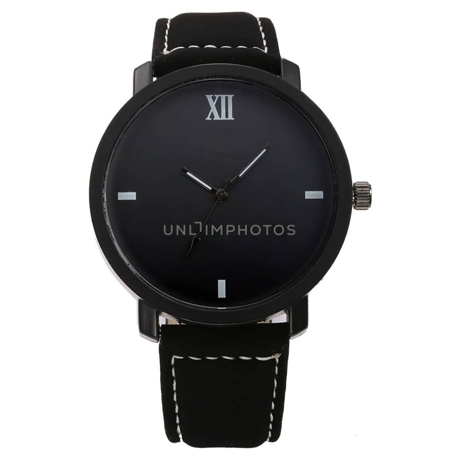 Black wrist flowers on a white background.