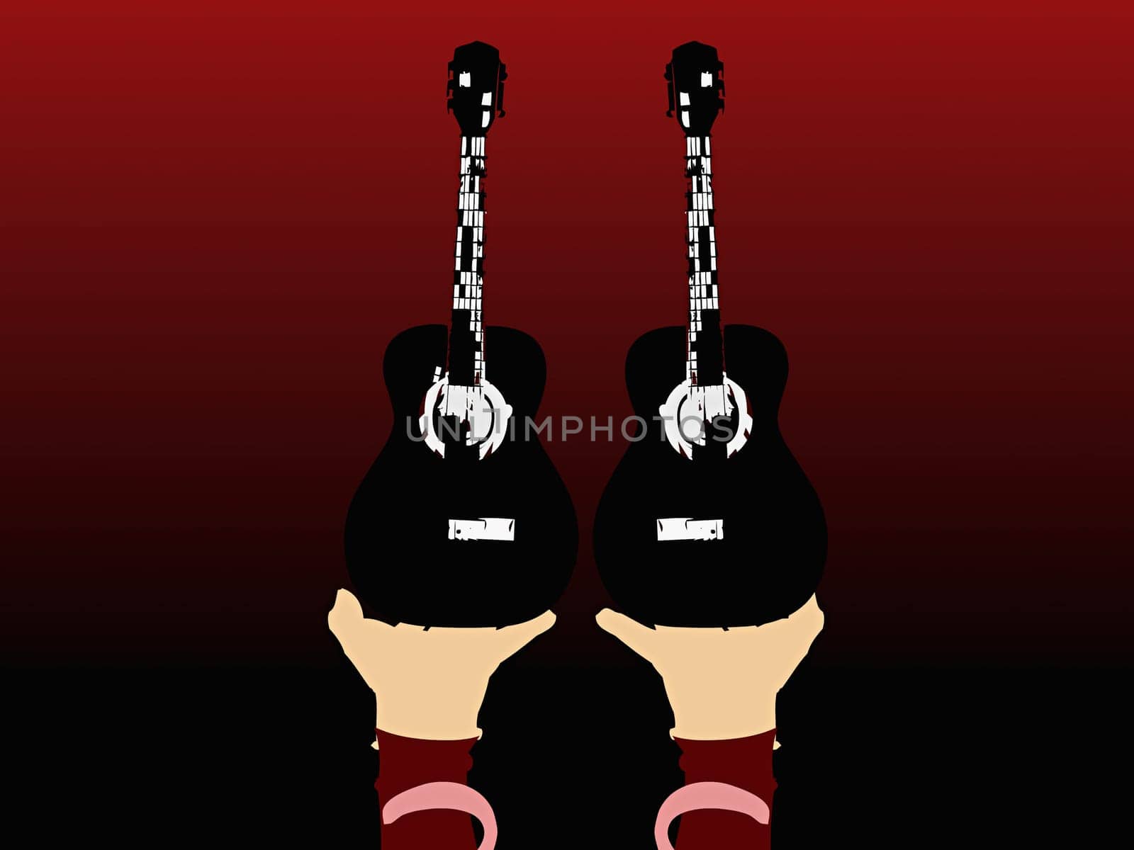 Two guitars