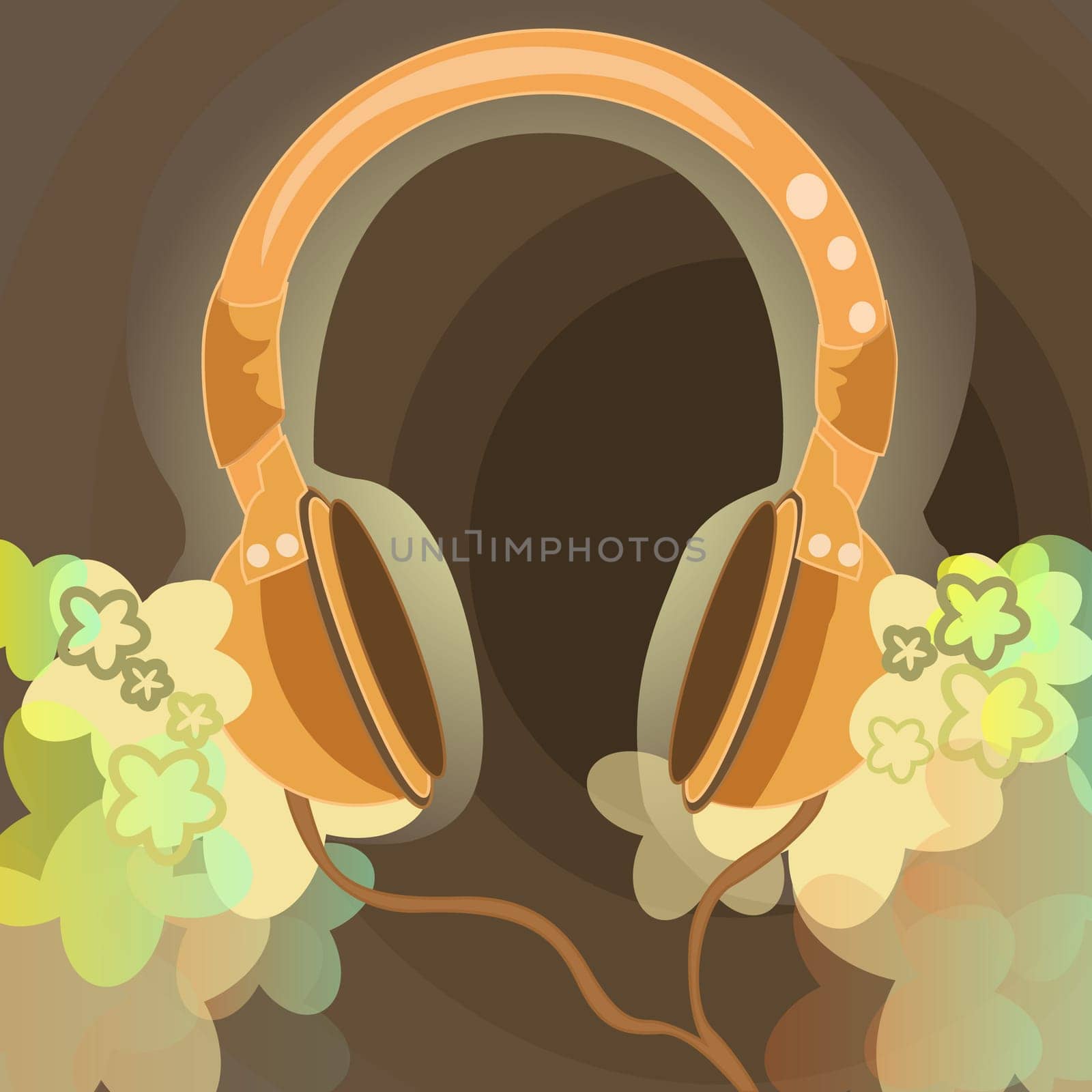 Close-up of headphones