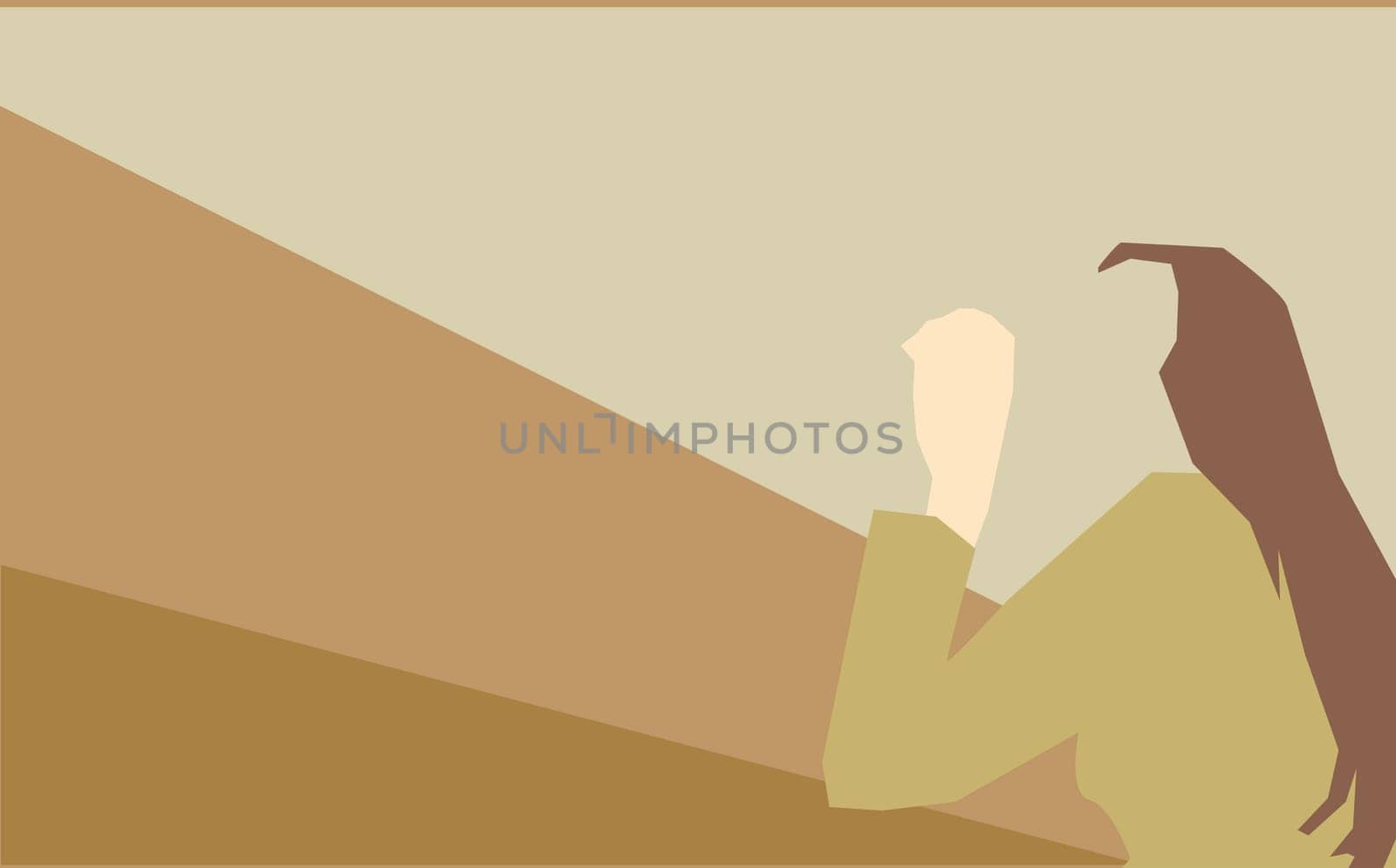 Woman sitting