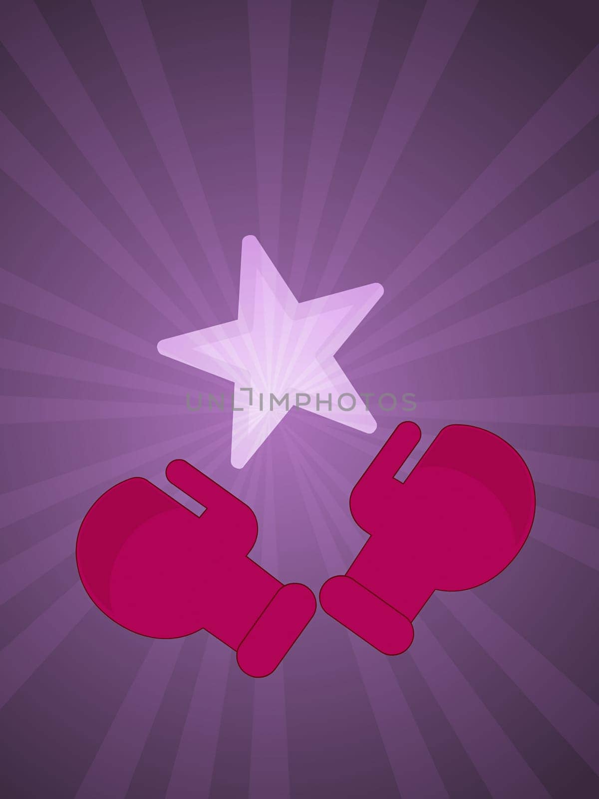 Close-up of a boxing gloves