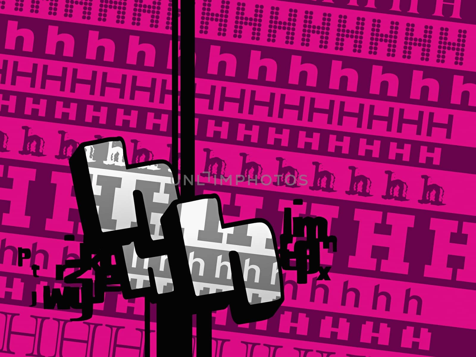 Close-up of alphabets