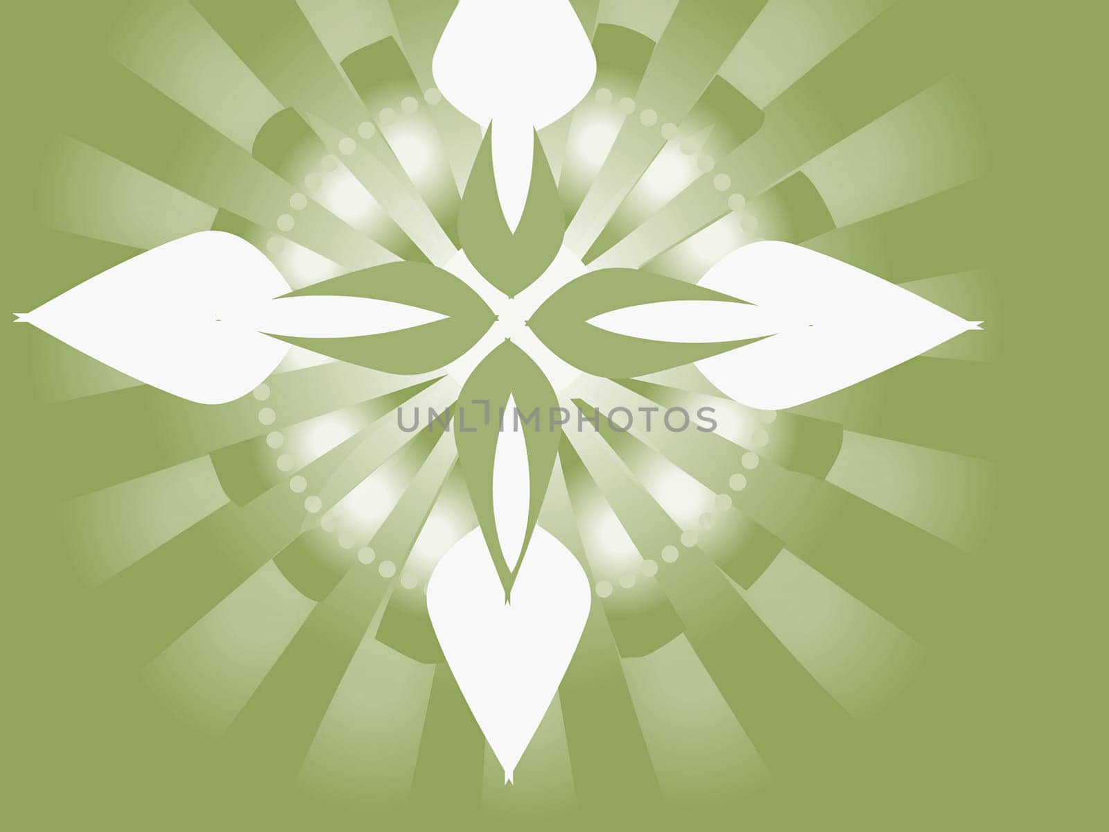 Abstract pattern on a colored background