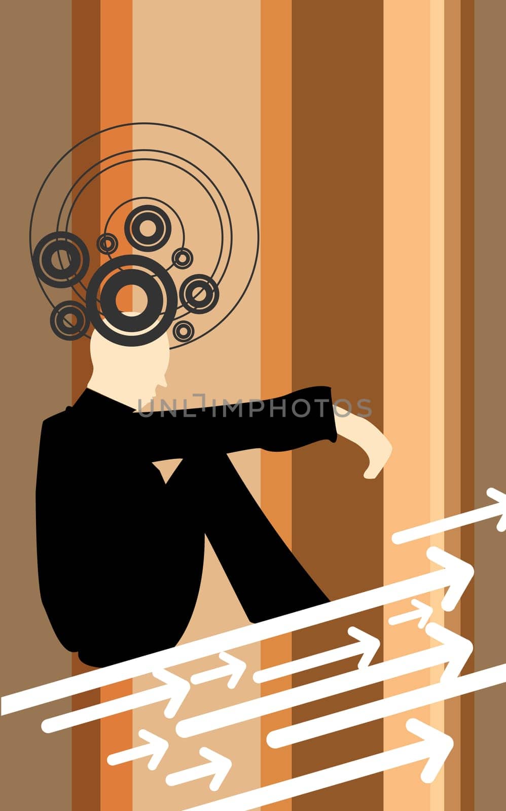 Man sitting