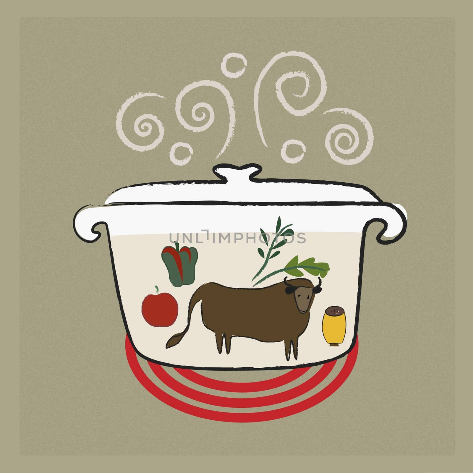 Close-up of a saucepan