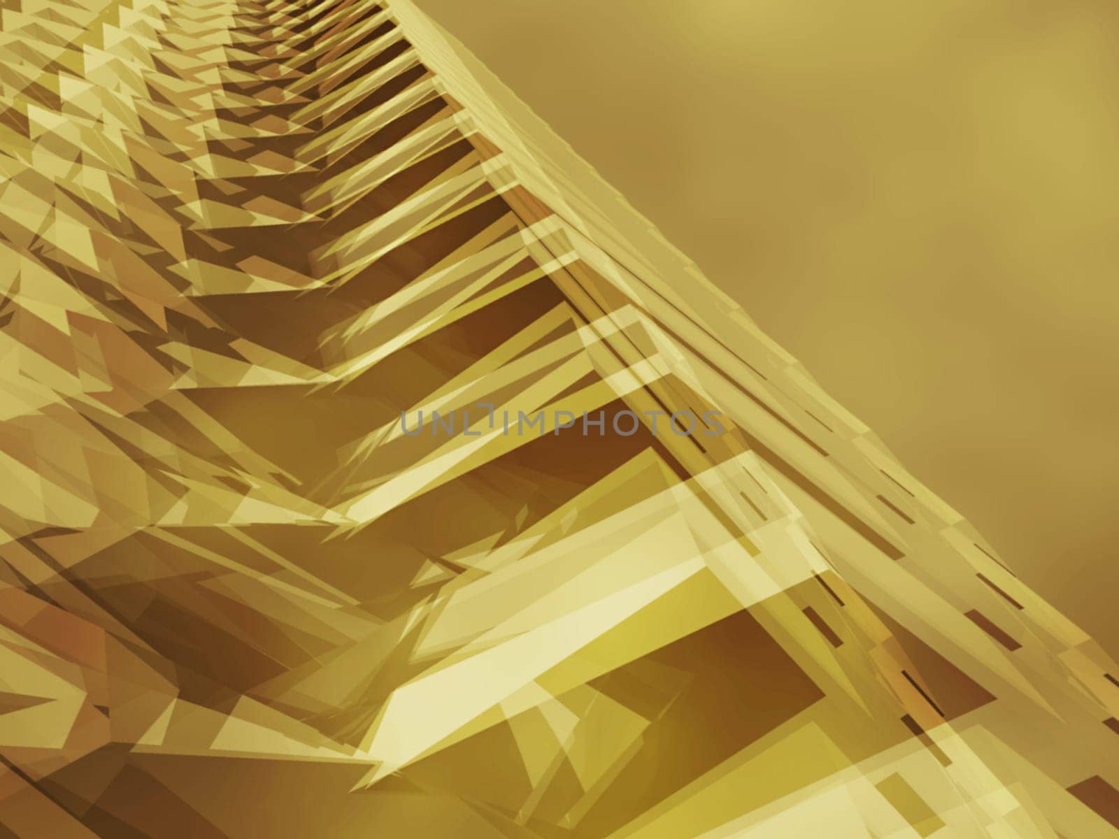 Low angle view of a futuristic building