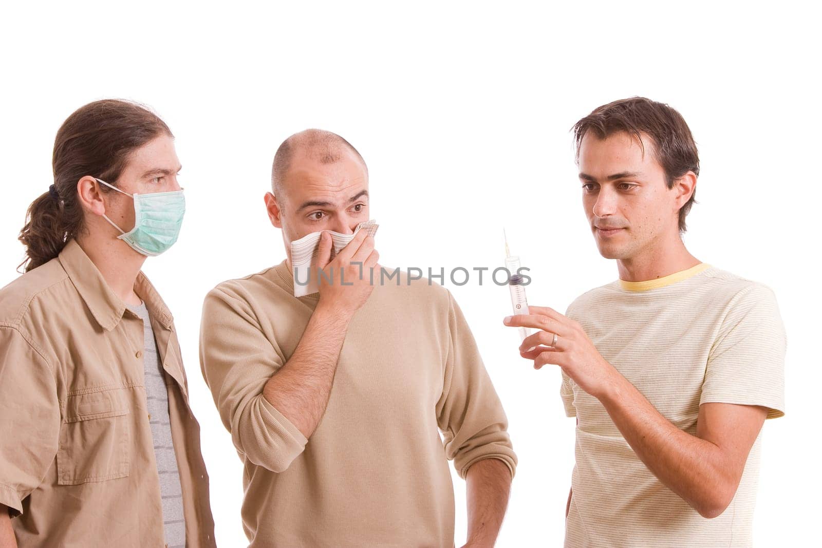 Man infected with h1n1 virus terrorizing his friends