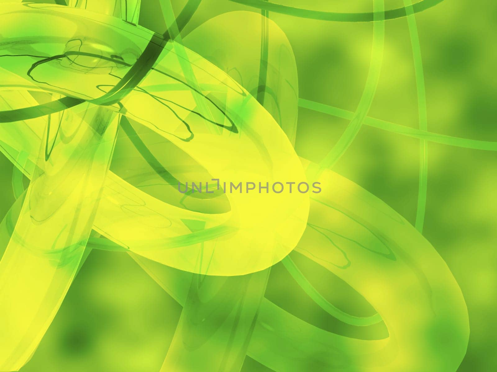 Abstract pattern on a yellow background