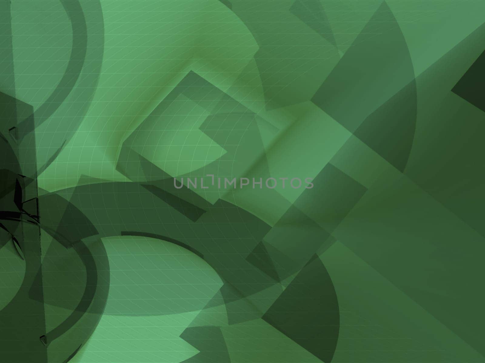 Abstract pattern on a green background