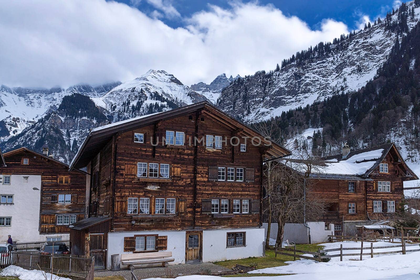Mountain farms in Elm