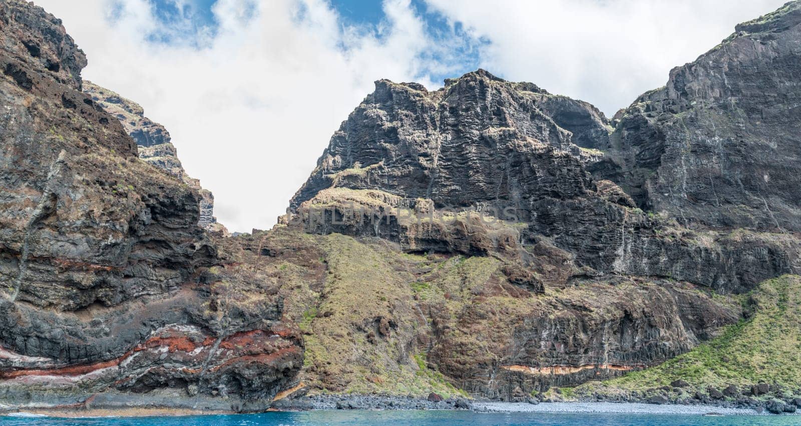 Coast Tenerife near Los Gigantes