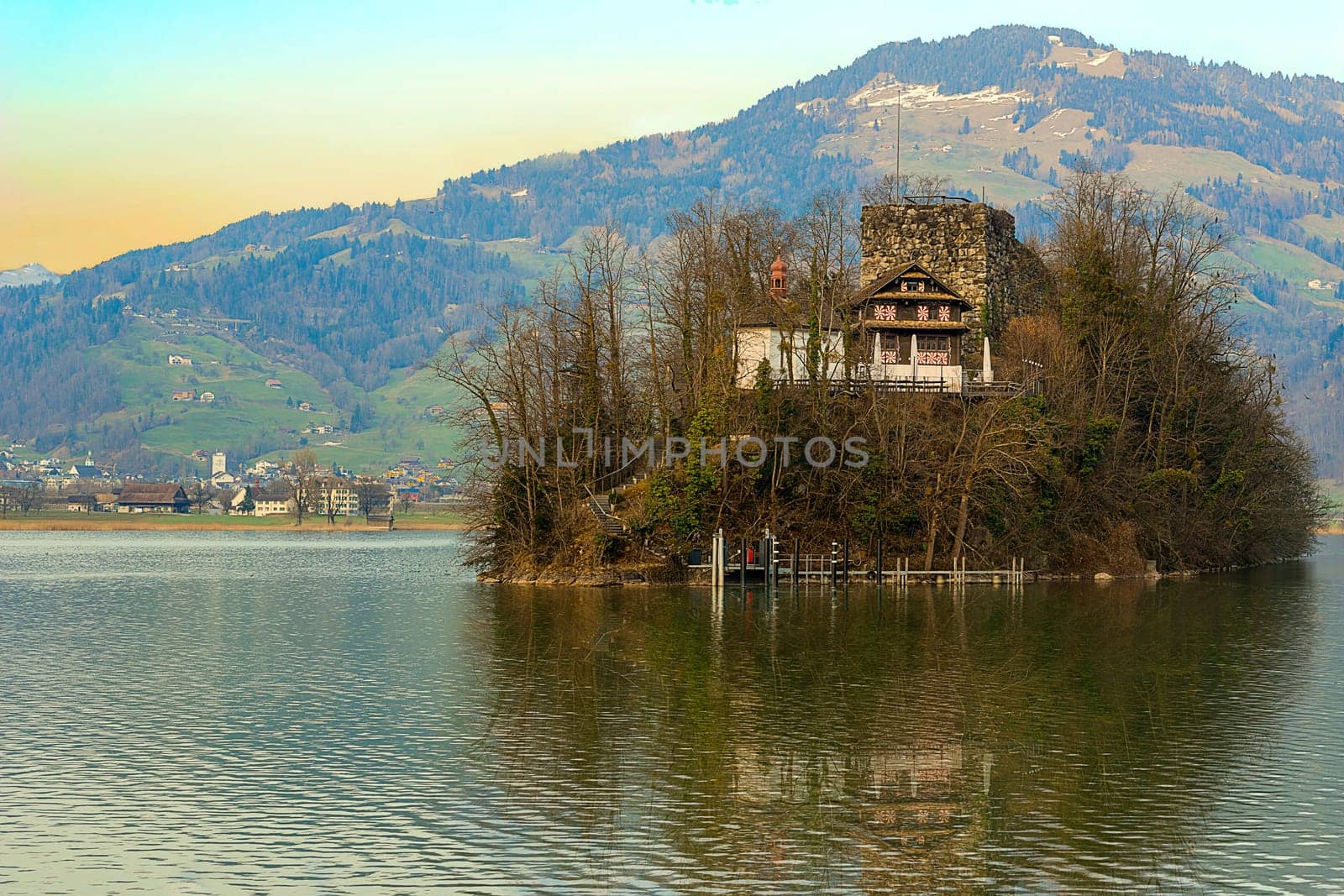 schwanau in the lauerzersee