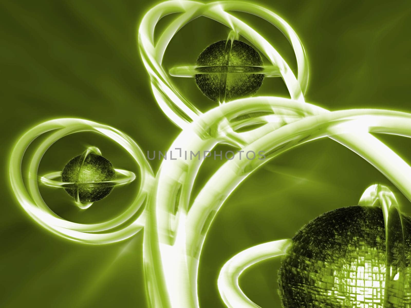 Rings around spheres