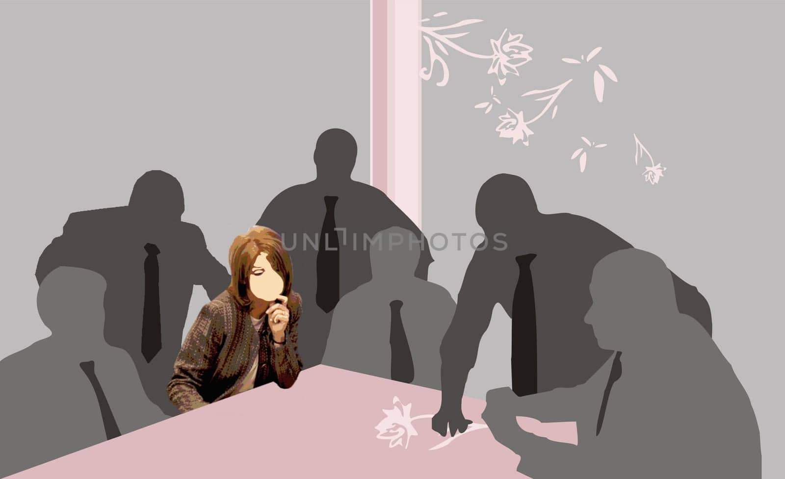 Business executives in a conference room