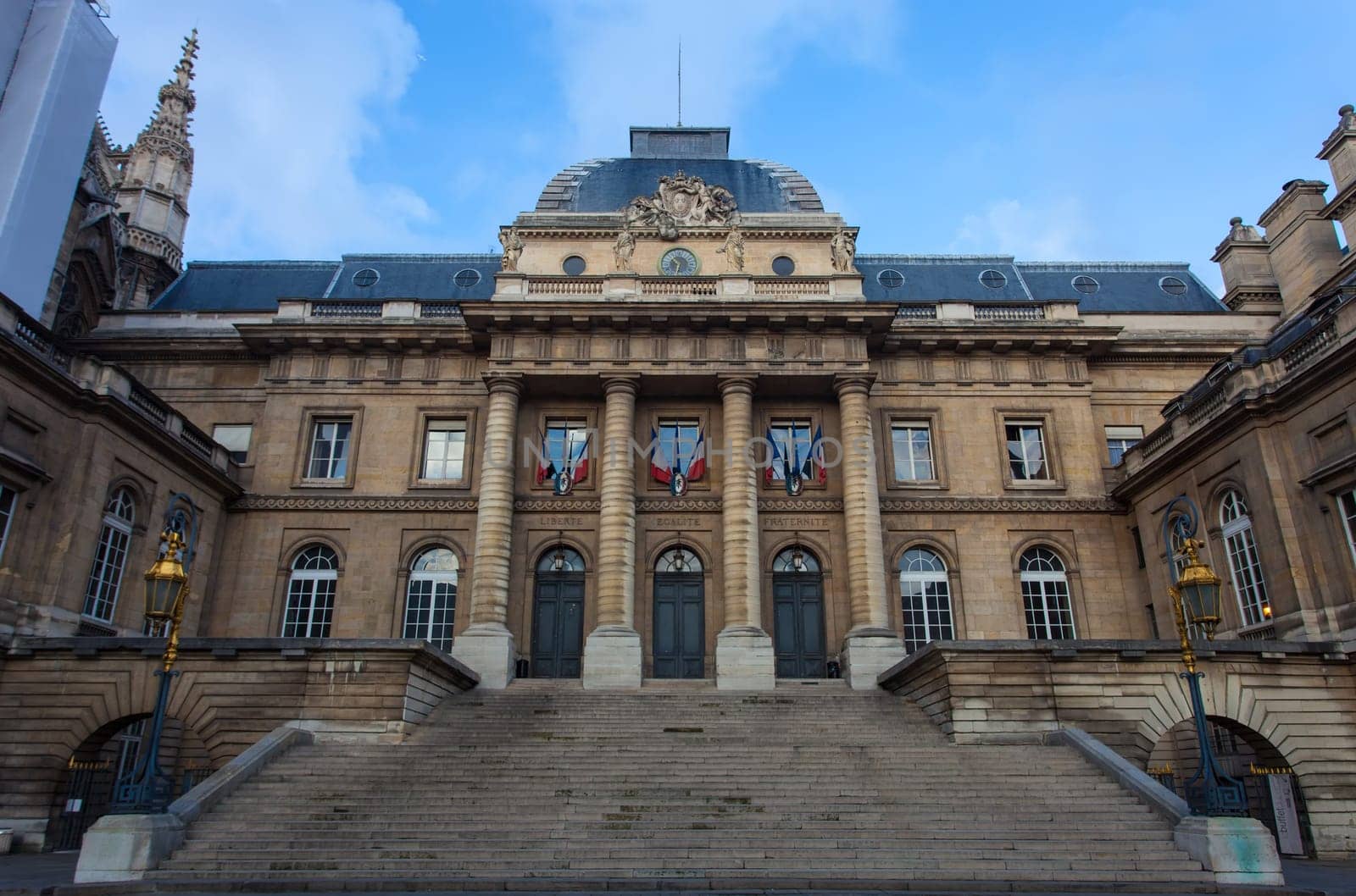 Palace of Justice (Palais de Justice) in Paris, France