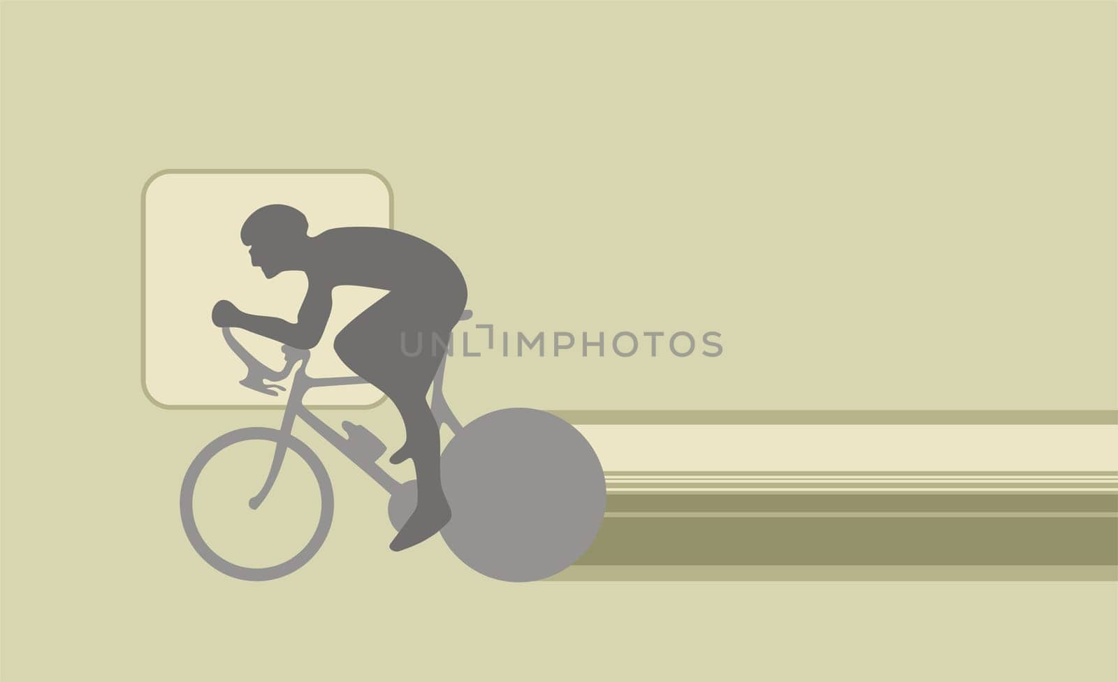 Person cycling