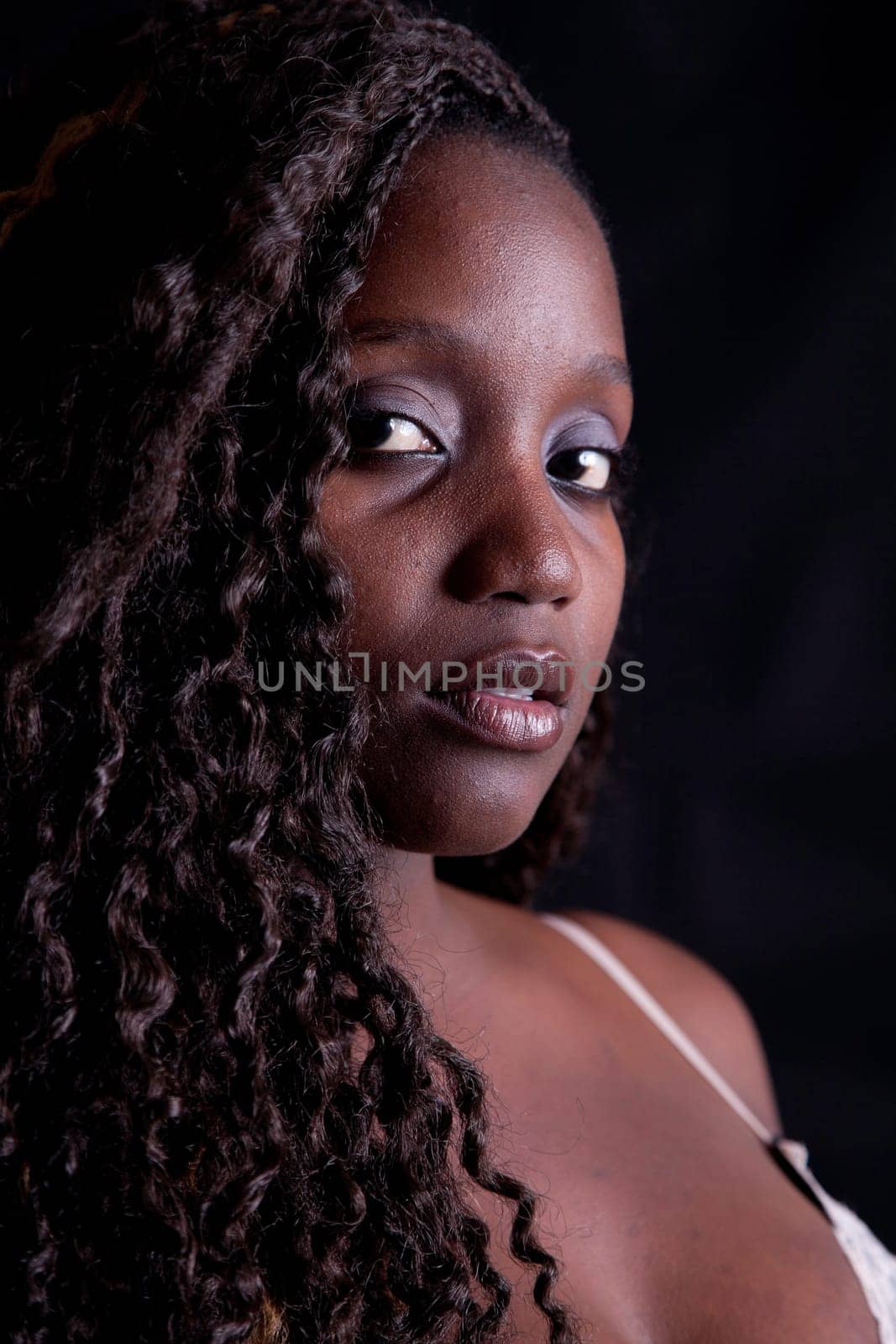 Beautiful casual woman portrait - isolated