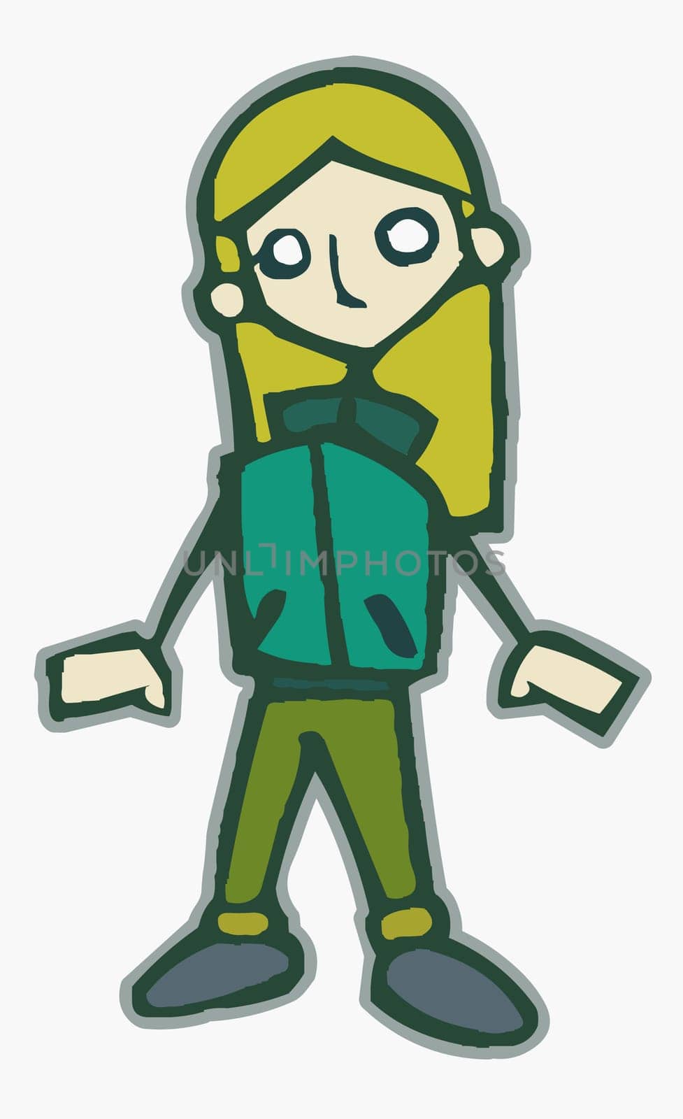Girl standing