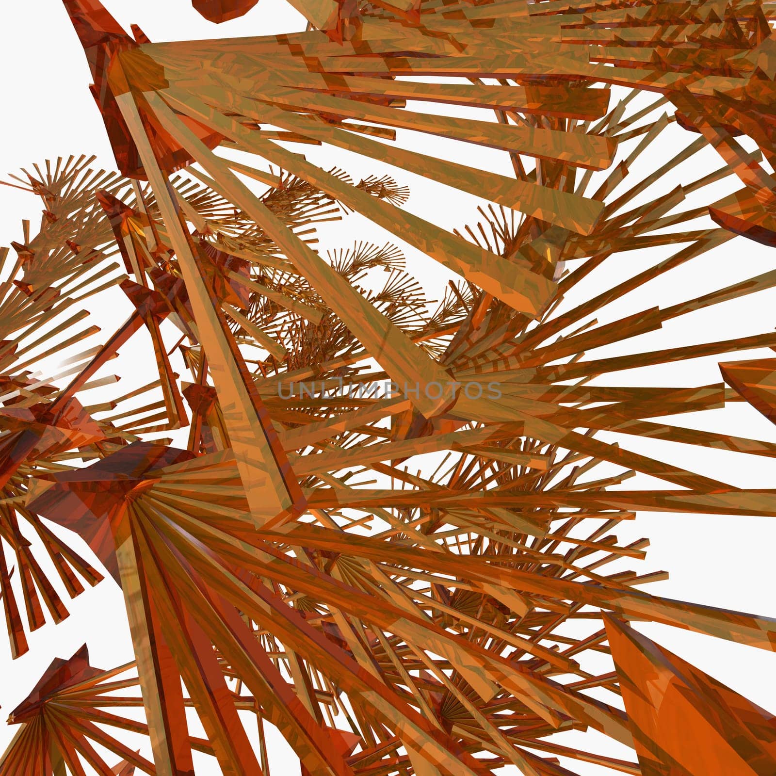 Close-up of a 3-d abstract patterns