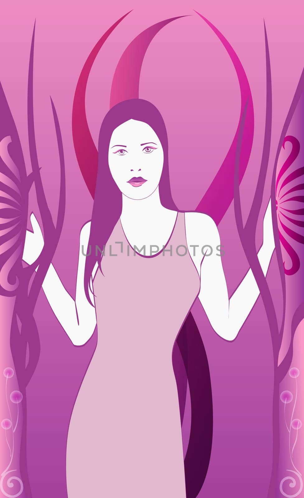 Portrait of a woman standing
