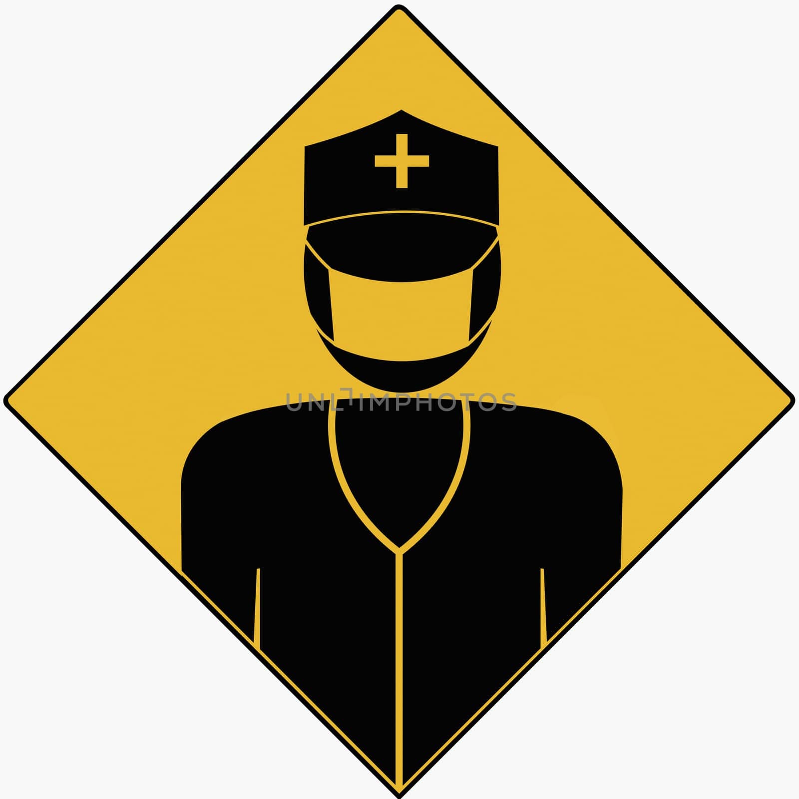 Close-up of a doctor